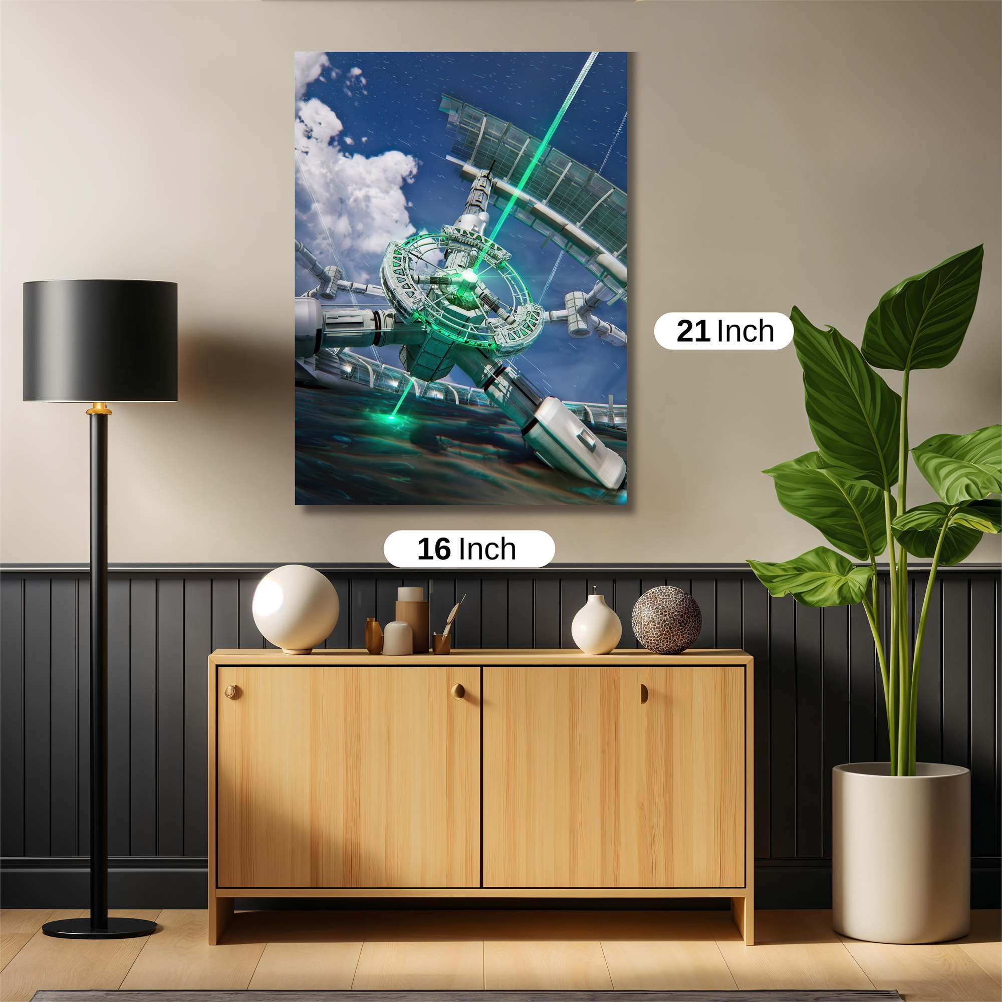 Space Pulse Safe Wall Magnetic / M