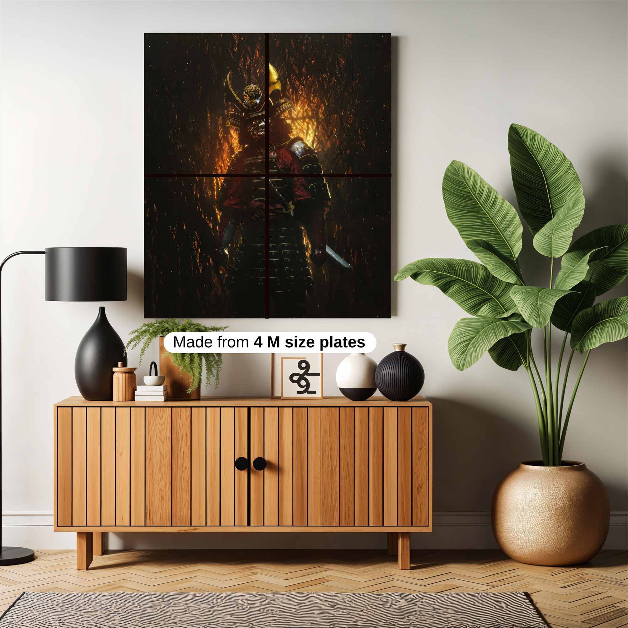 Samurai Blaze Safe Wall Magnetic / M