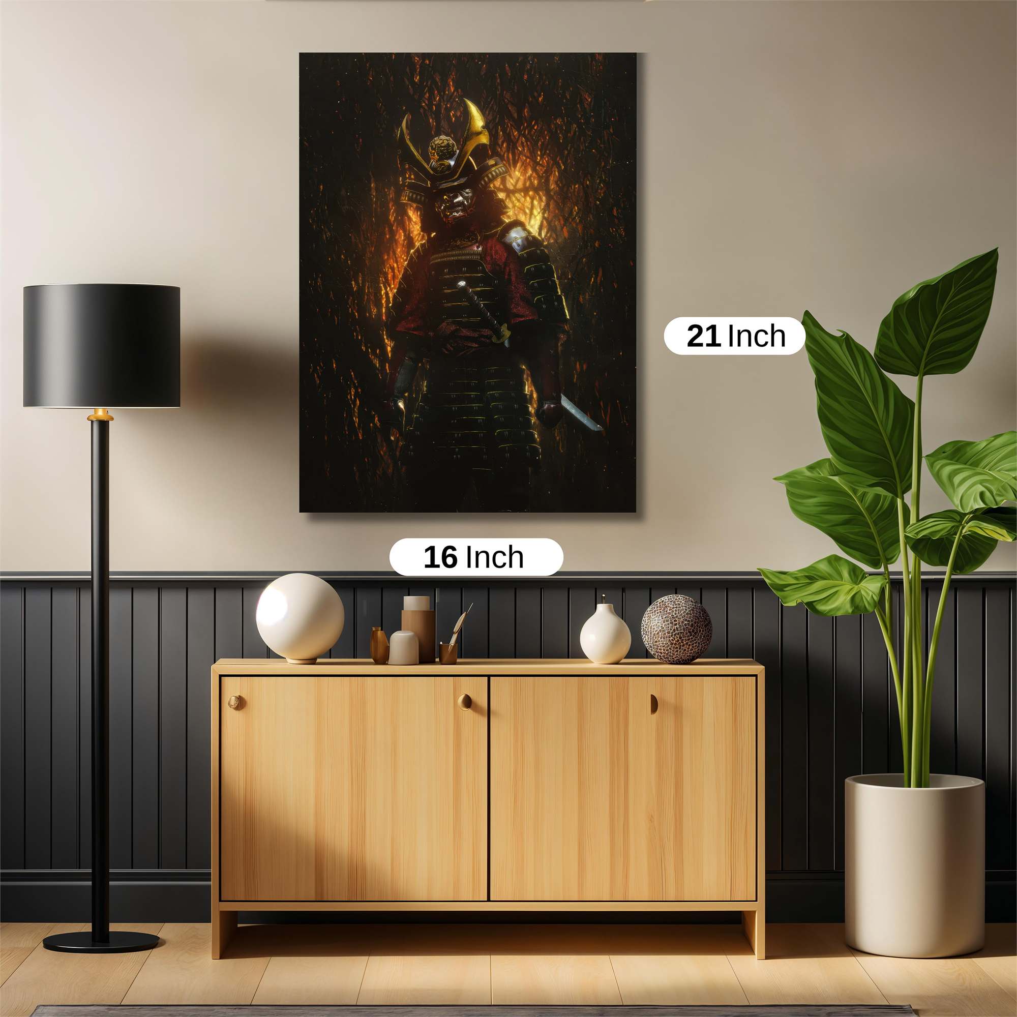 Samurai Blaze Safe Wall Magnetic / M