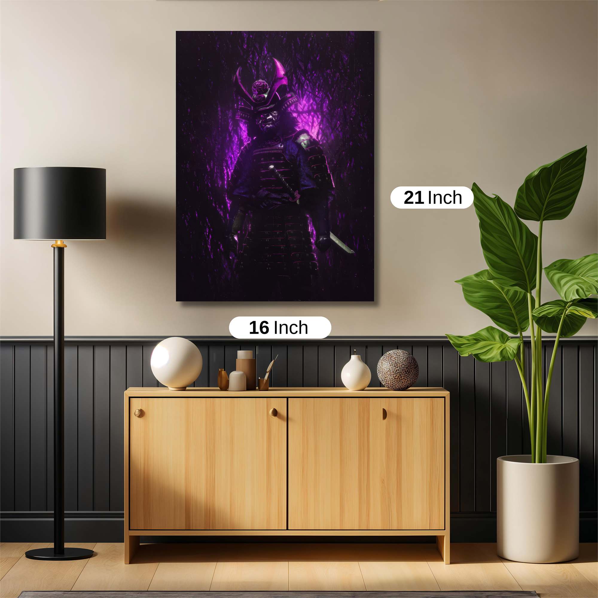 Samurai Enigma Safe Wall Magnetic / M