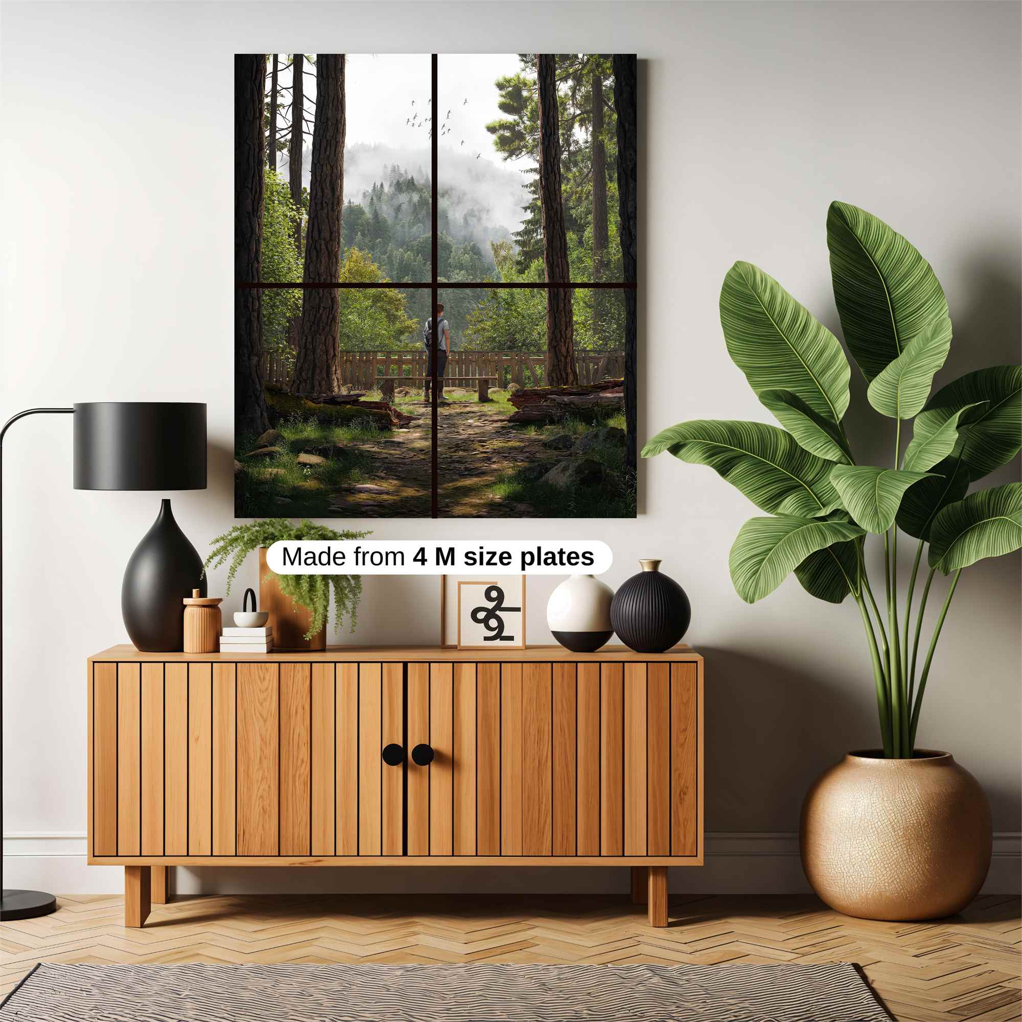 Forest Serenity Safe Wall Magnetic / M