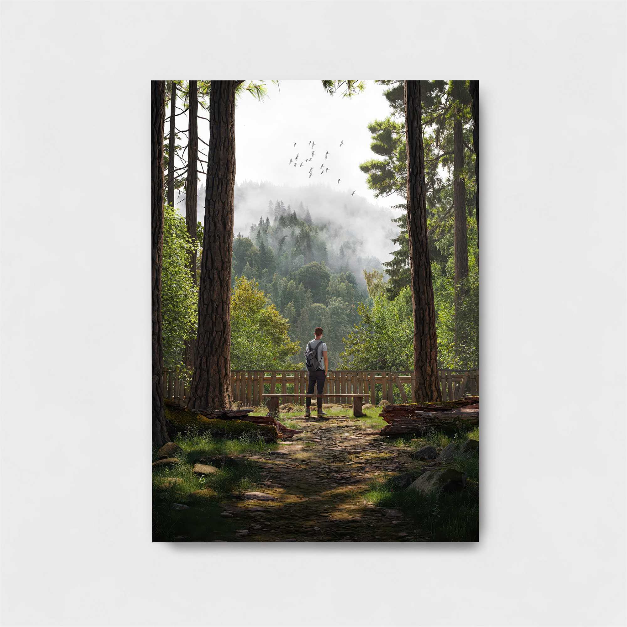 Forest Serenity Safe Wall Magnetic / M