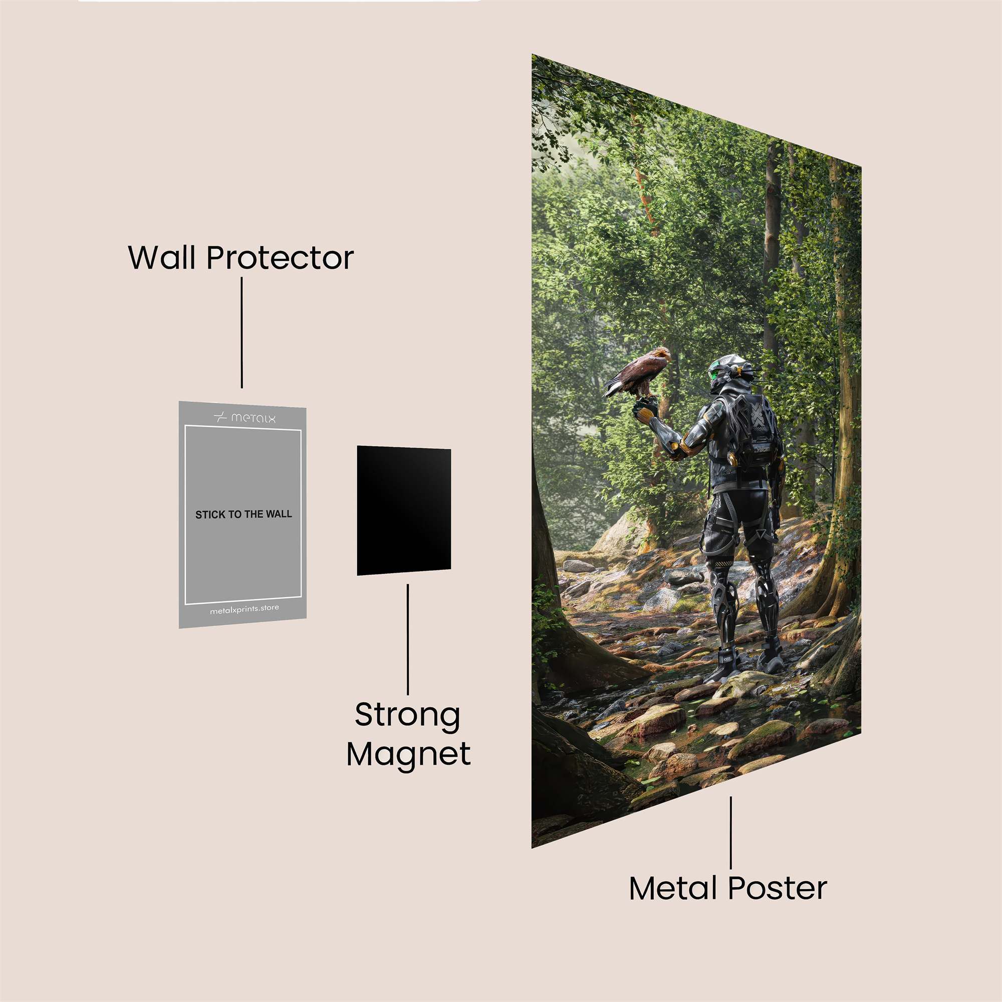 Guardian Serenity Safe Wall Magnetic / M