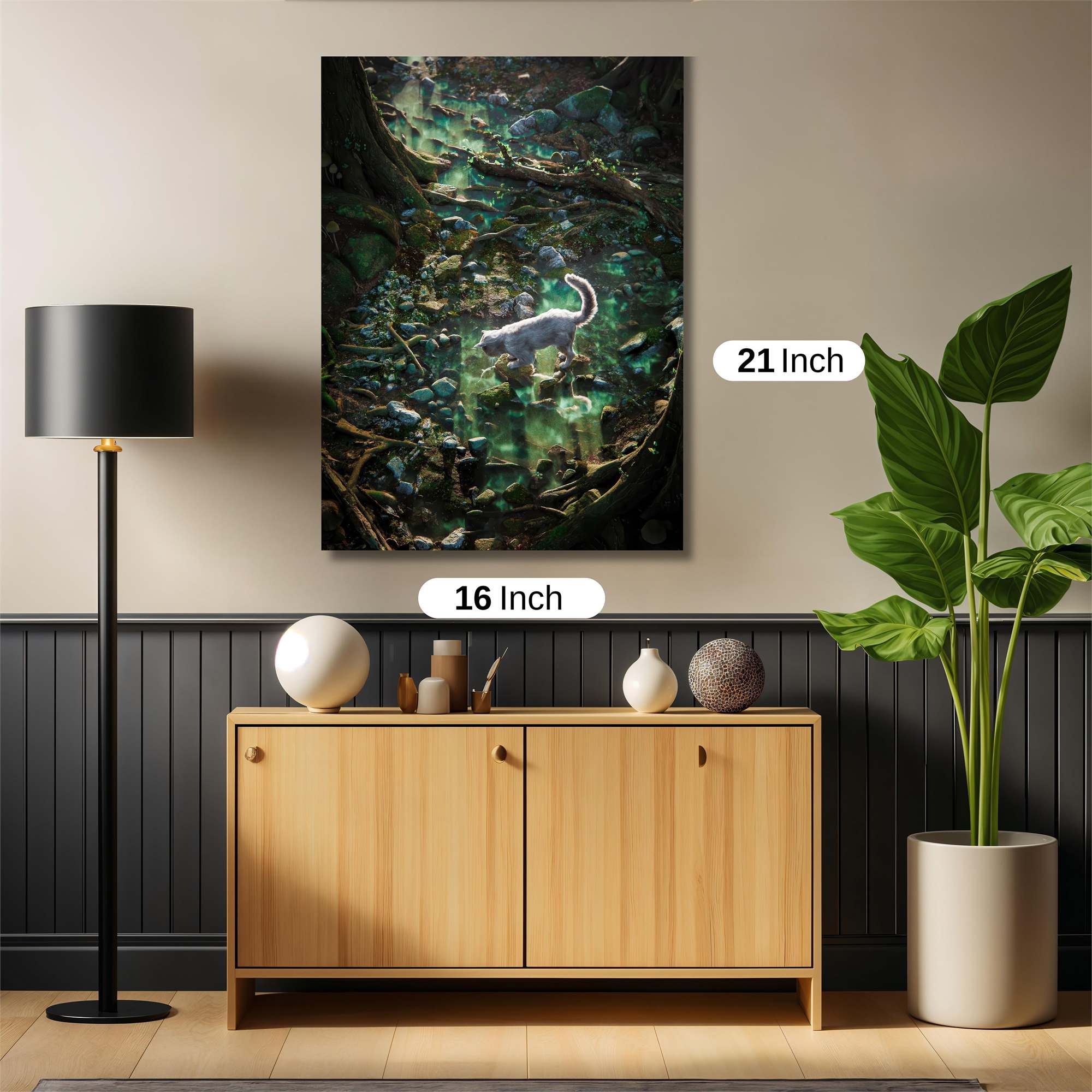 Cat Enigma Safe Wall Magnetic / M