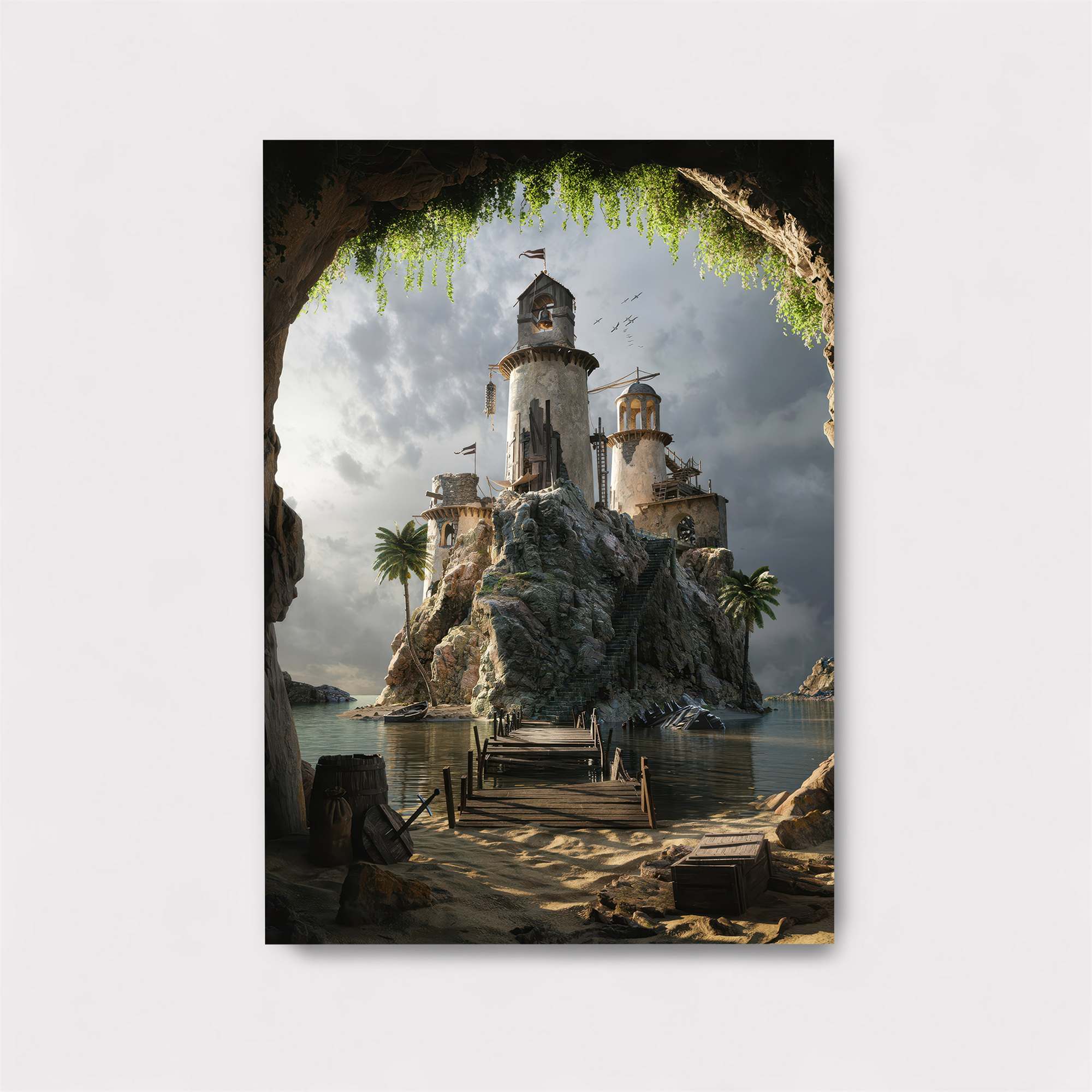 Castle Serene Safe Wall Magnetic / M