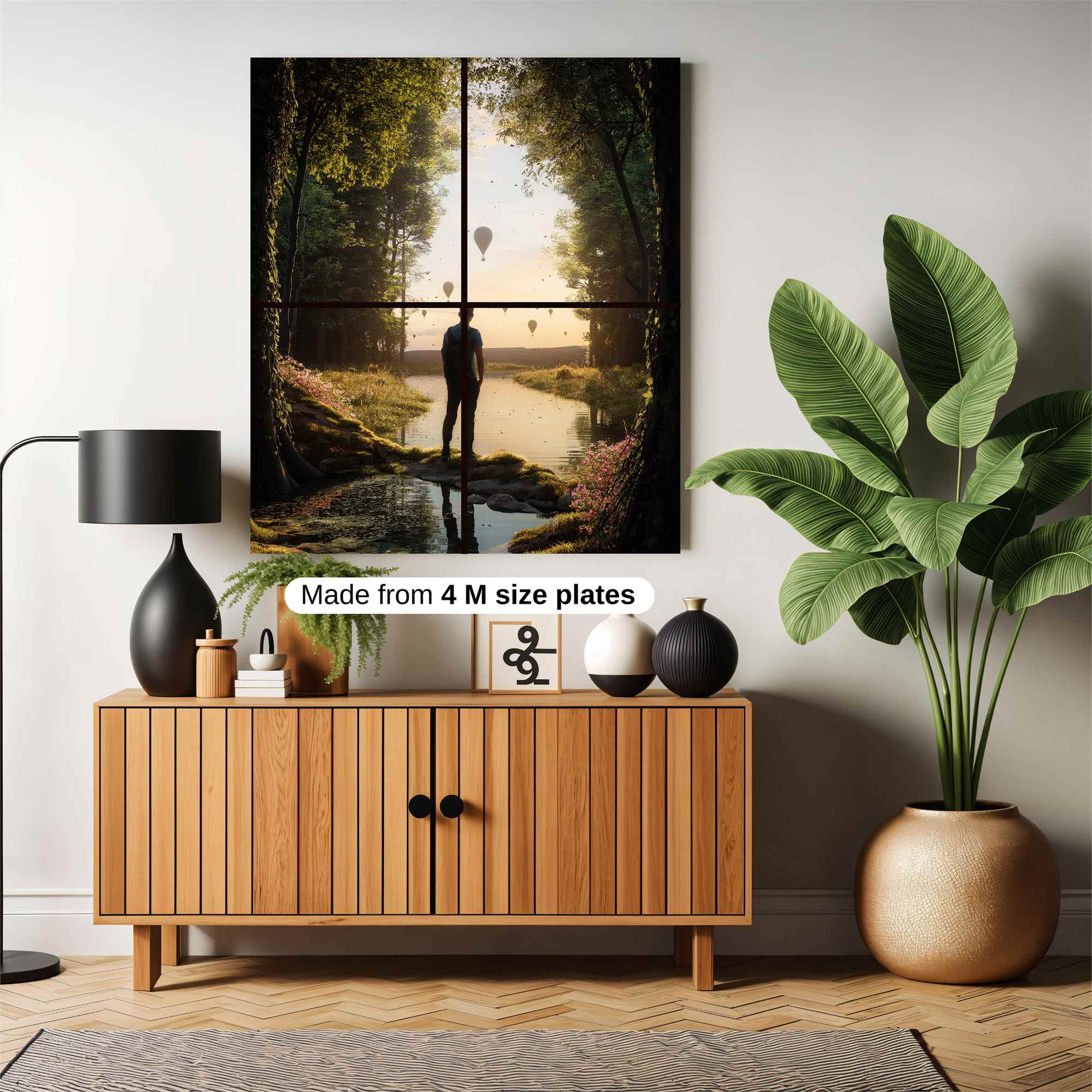 Explorer's Dawn Safe Wall Magnetic / M