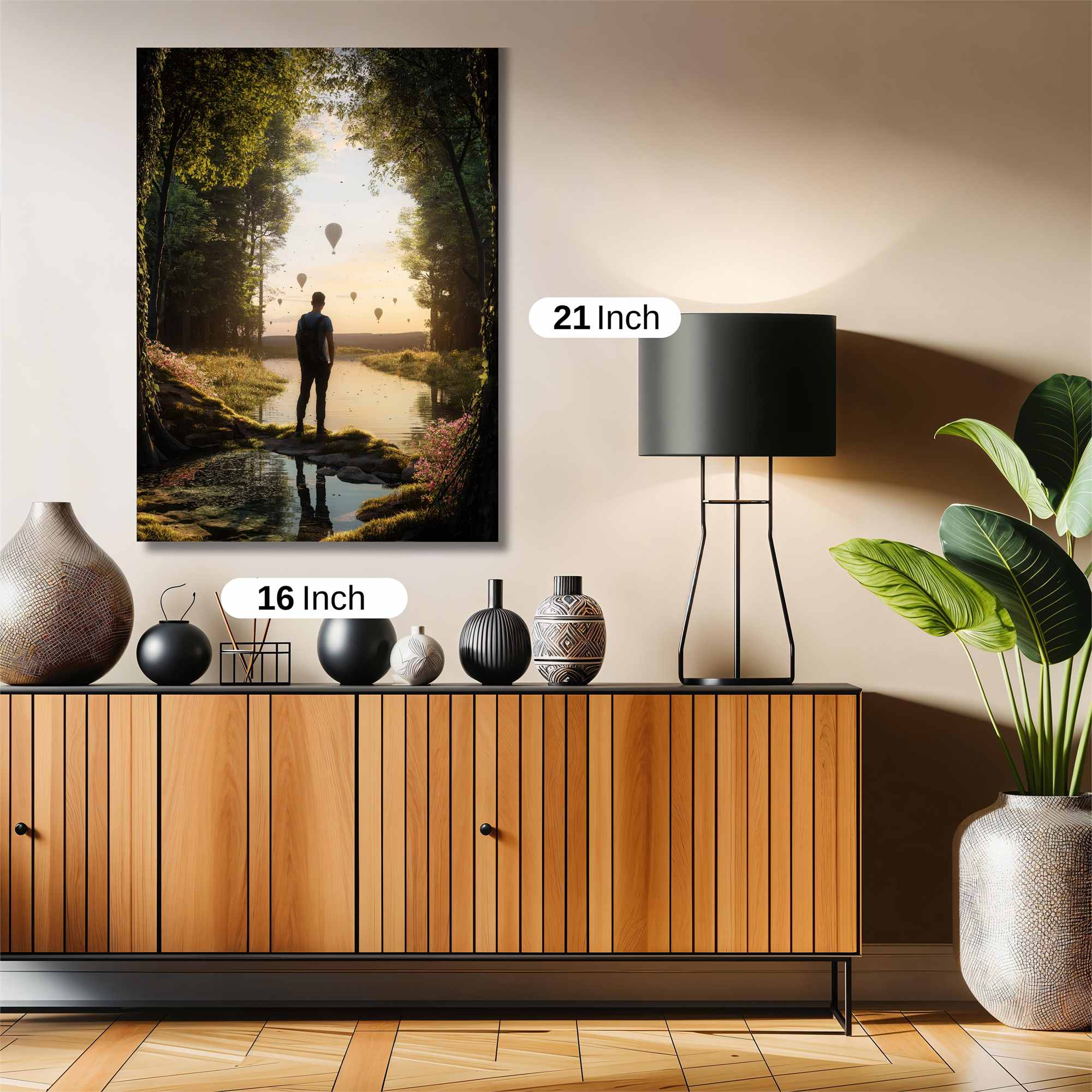 Explorer's Dawn Safe Wall Magnetic / M