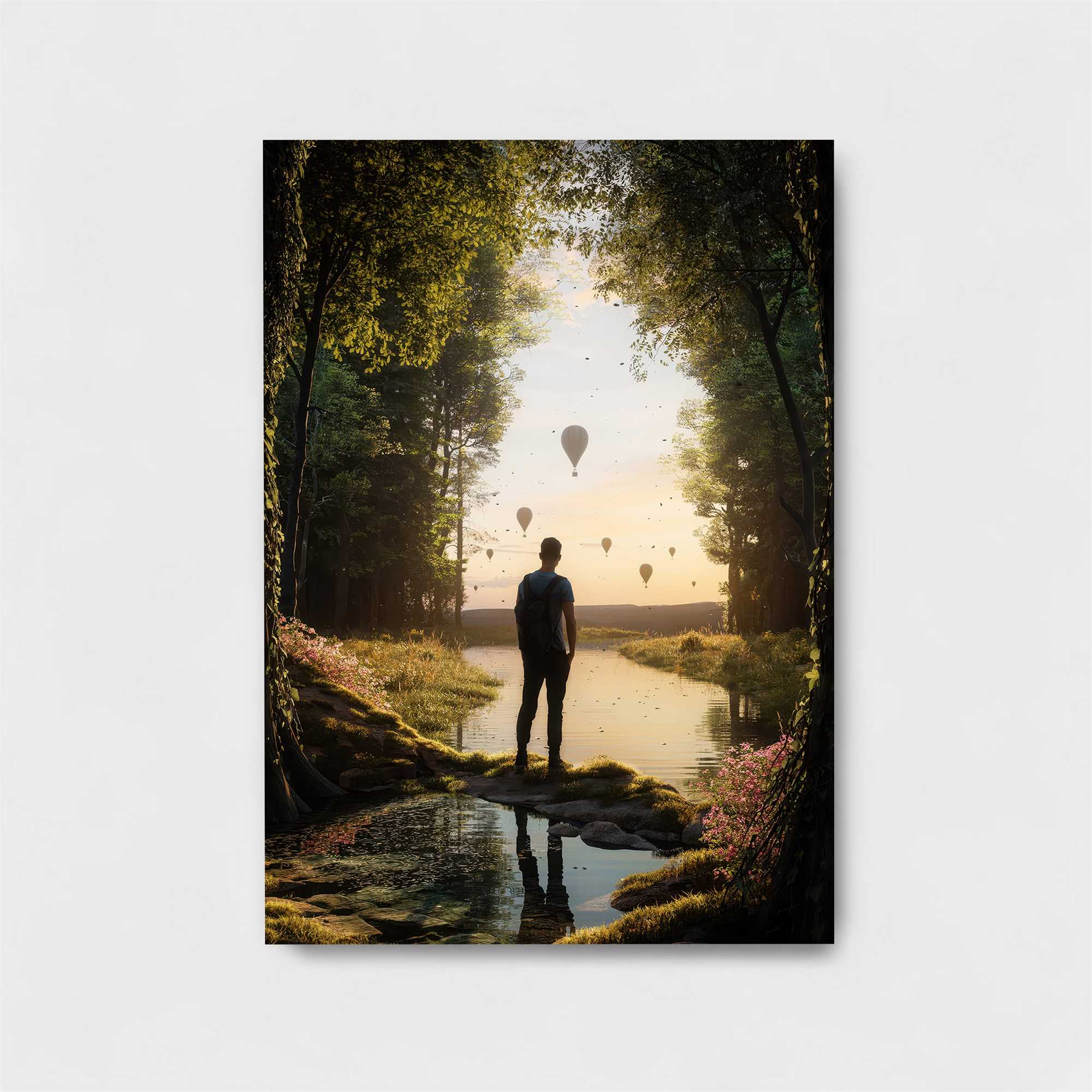 Explorer's Dawn Safe Wall Magnetic / M