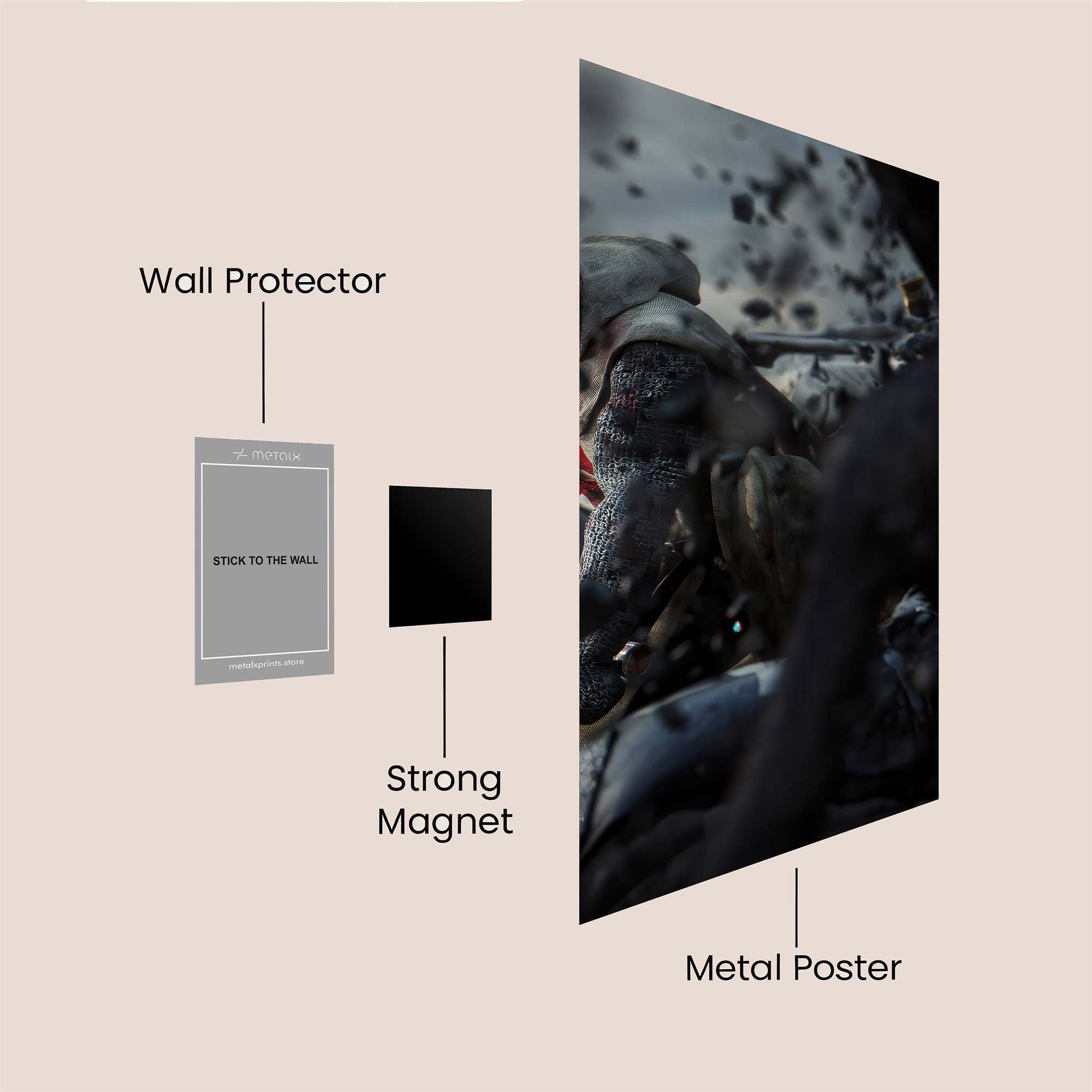 Knight Despair Safe Wall Magnetic / M