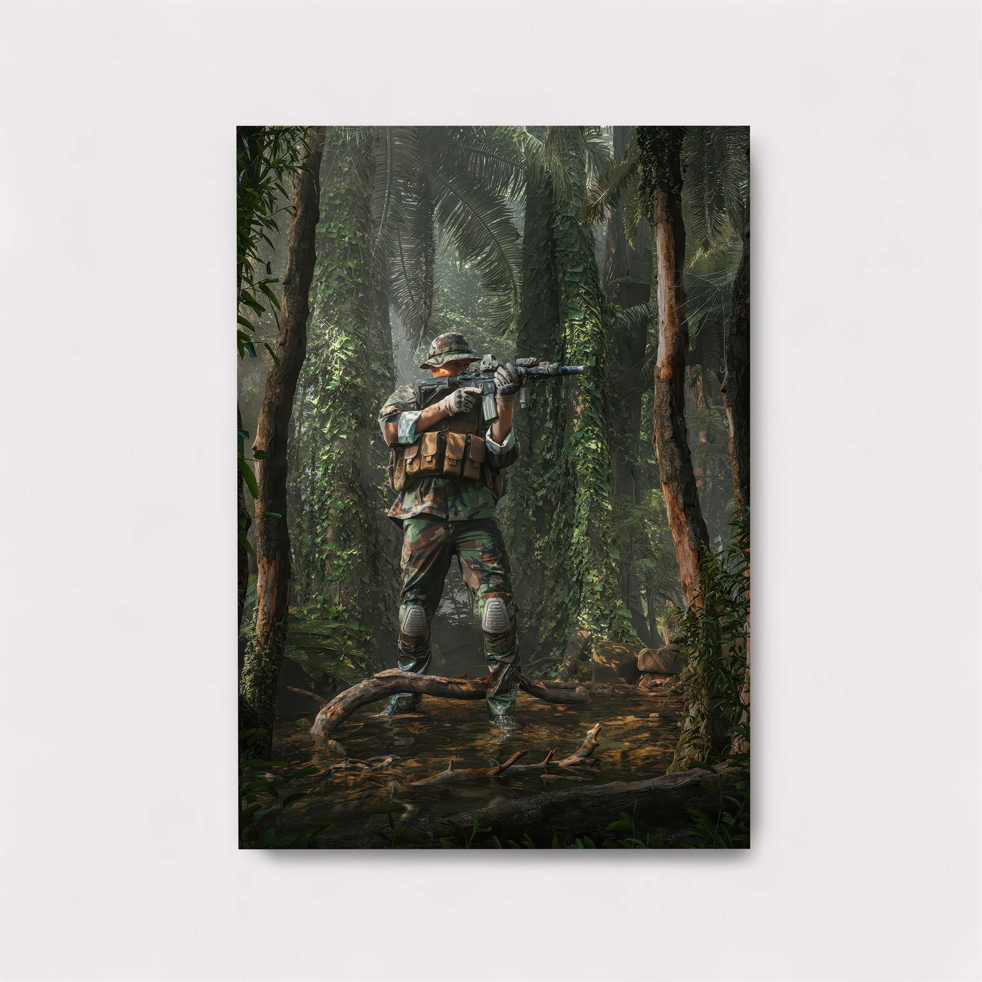 Jungle Stealth Safe Wall Magnetic / M