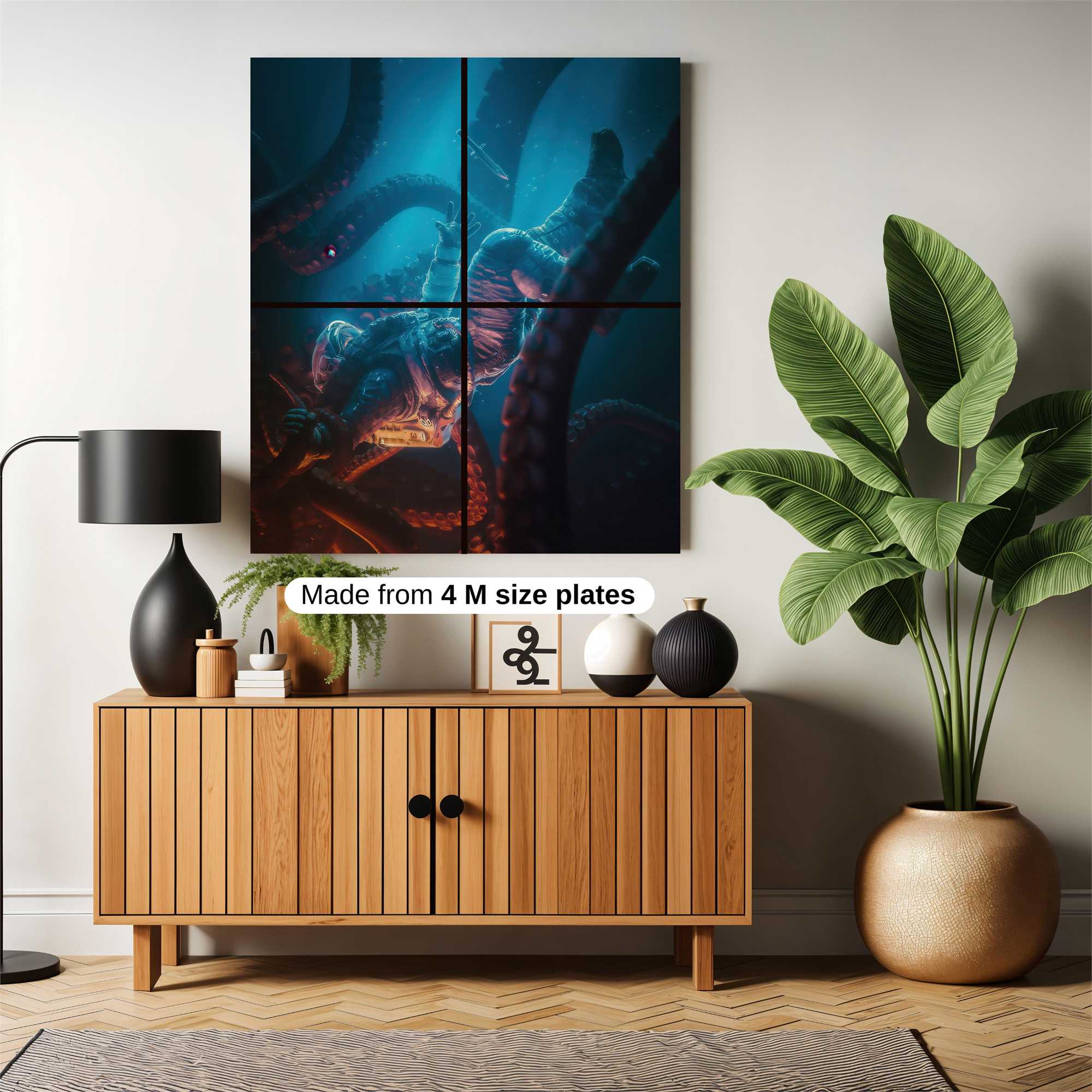 Kraken's Grasp Safe Wall Magnetic / M