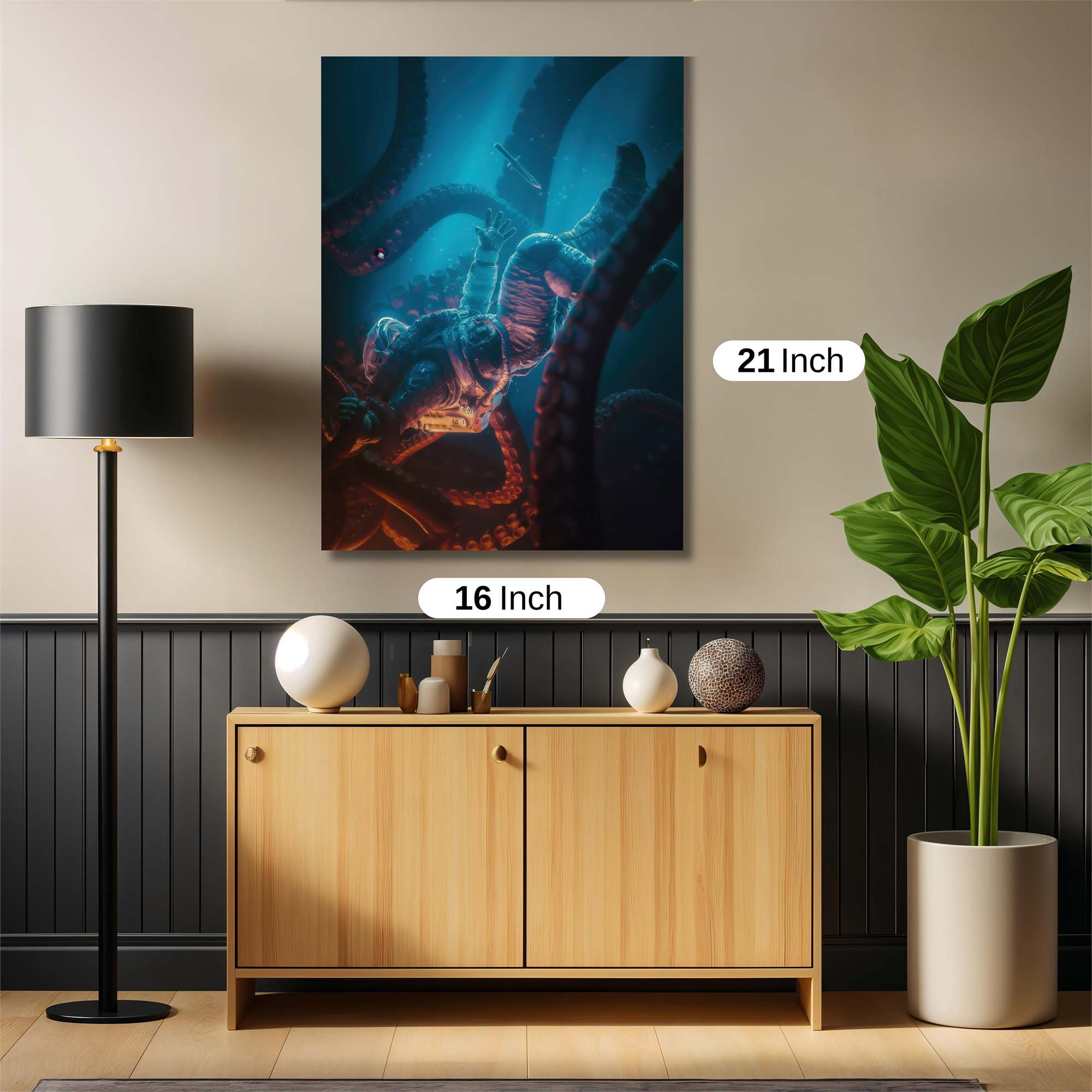 Kraken's Grasp Safe Wall Magnetic / M