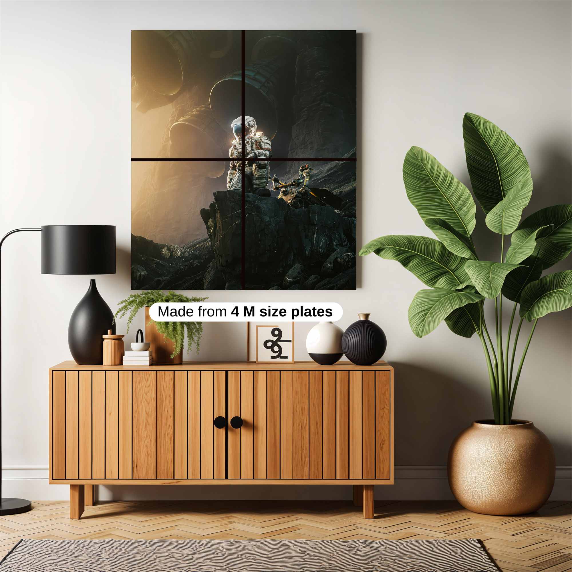 Astronaut Gloom Safe Wall Magnetic / M