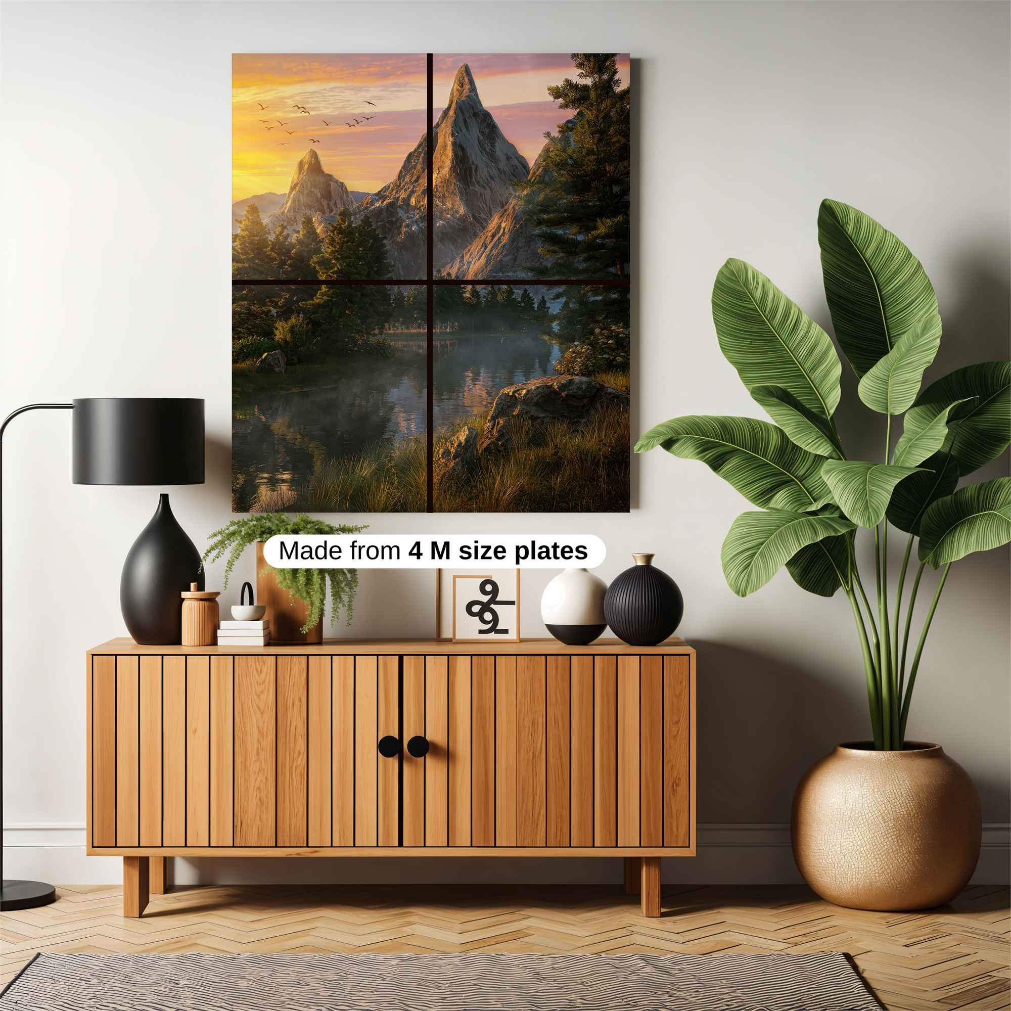 Mountain Serenity Safe Wall Magnetic / M