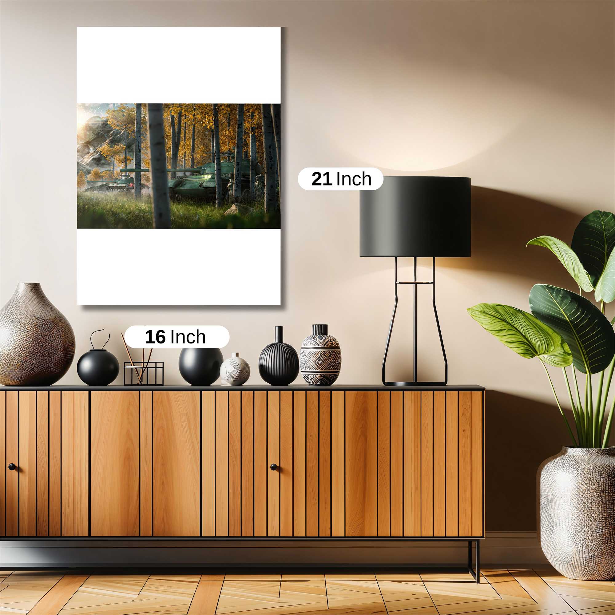 Tank Serenity Safe Wall Magnetic / M