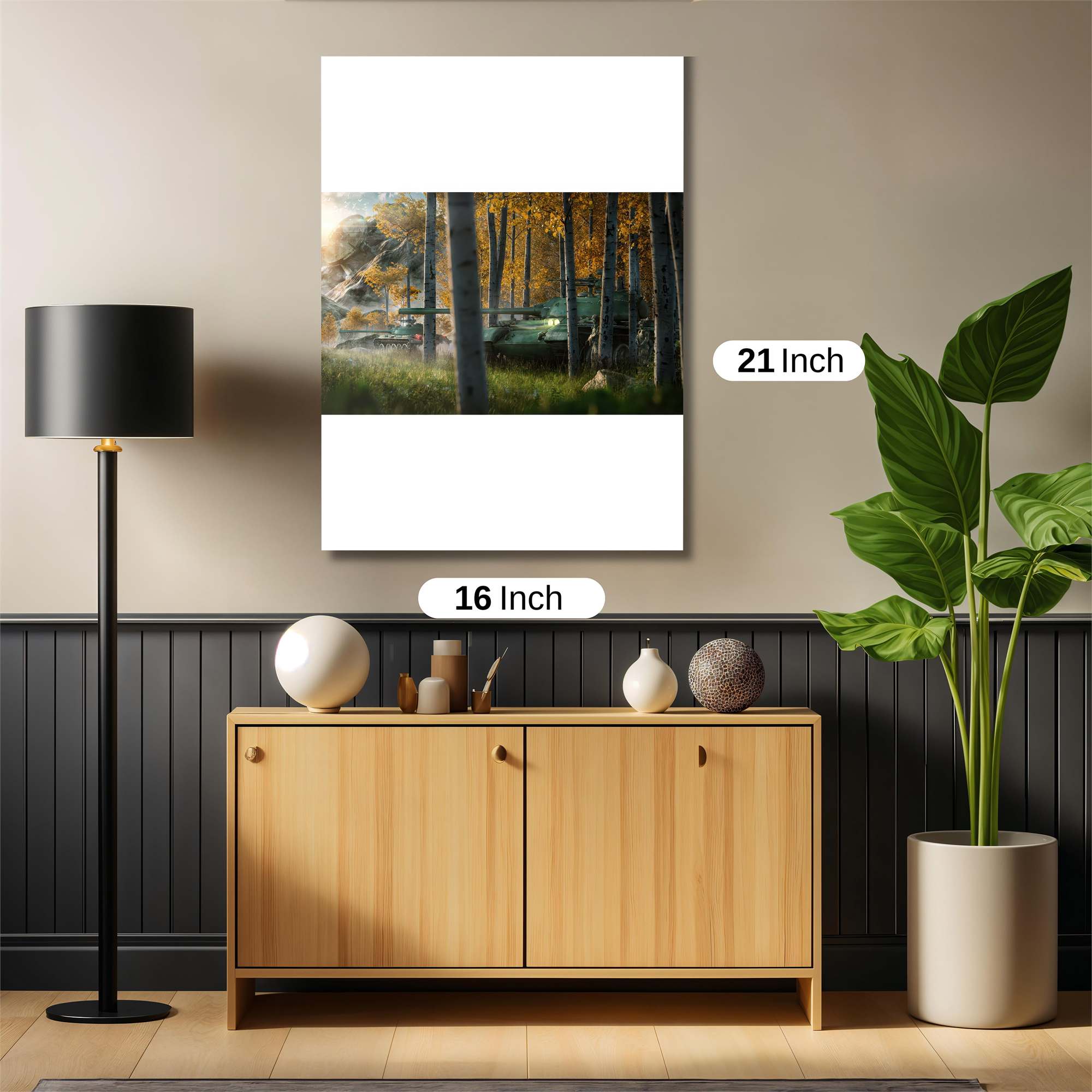 Tank Serenity Safe Wall Magnetic / M