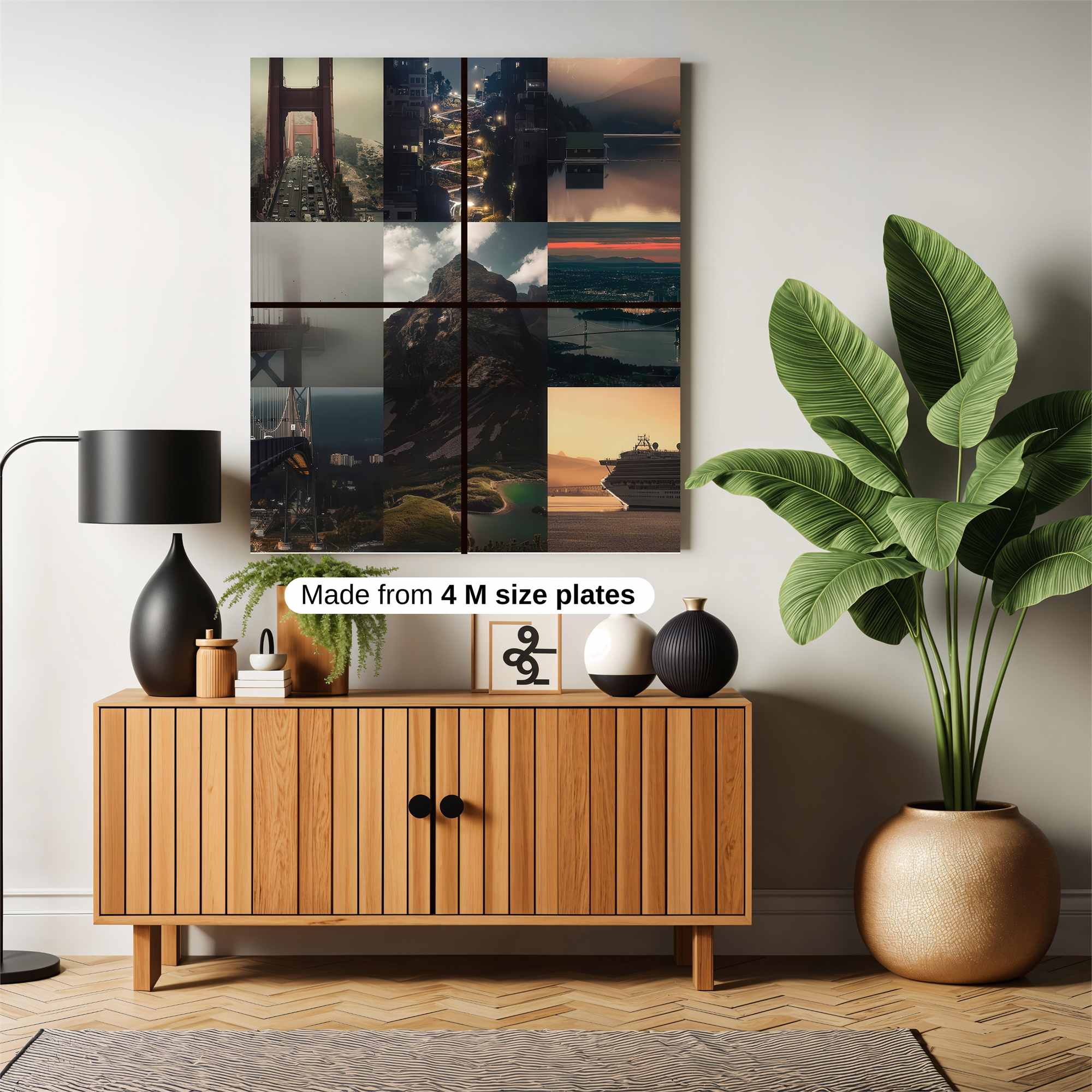 Golden Serenity Safe Wall Magnetic / M