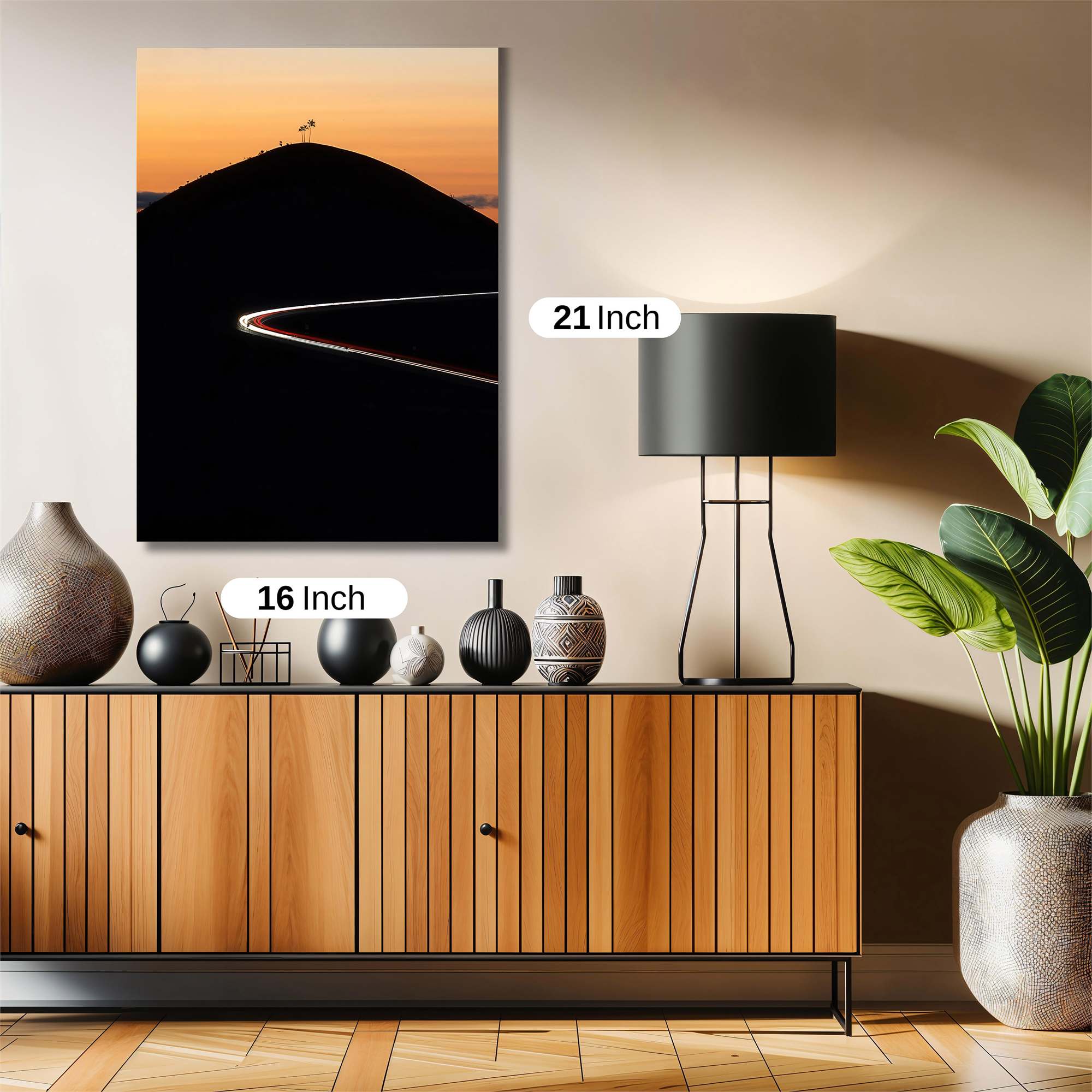 Sunset Serenity Safe Wall Magnetic / M
