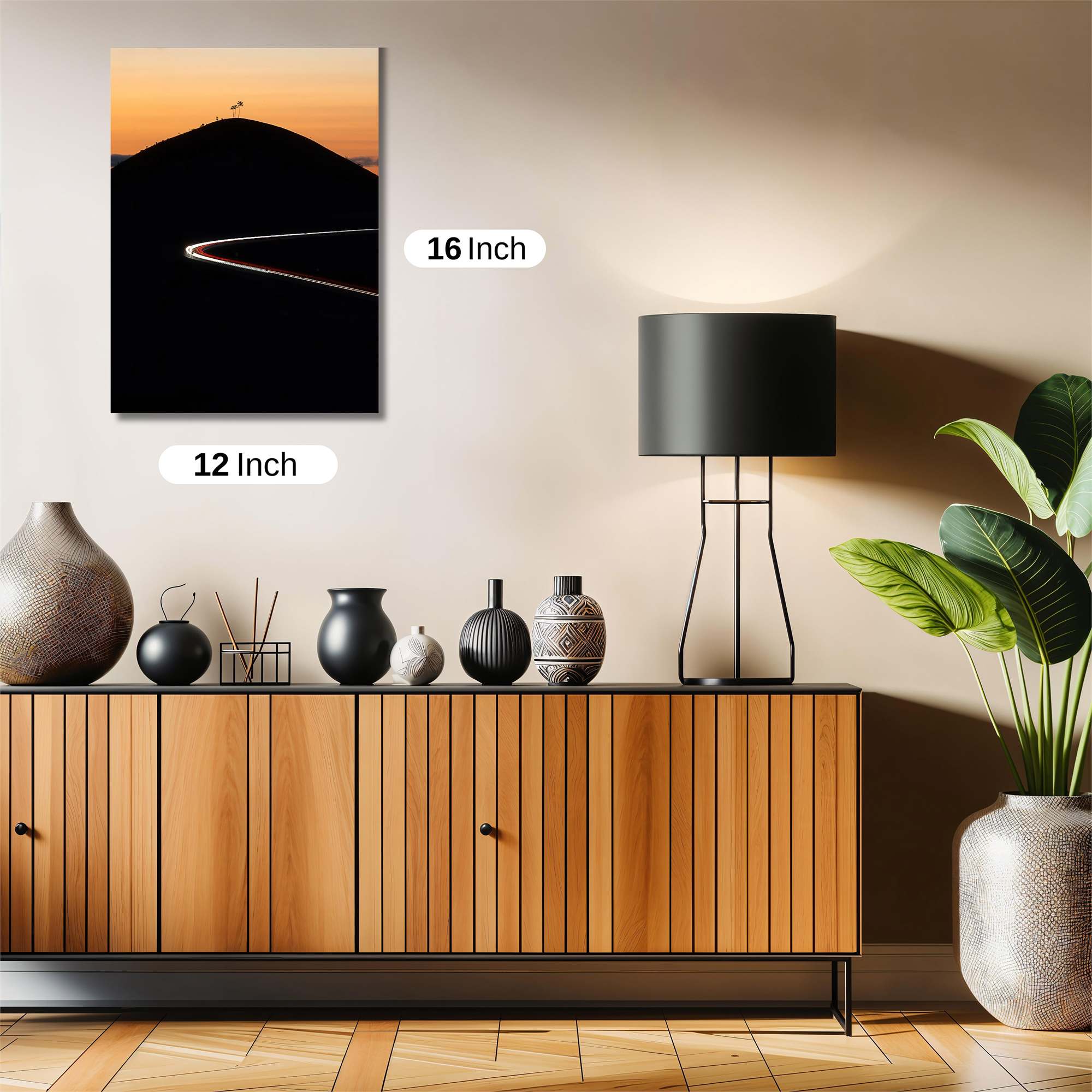 Sunset Serenity Safe Wall Magnetic / M