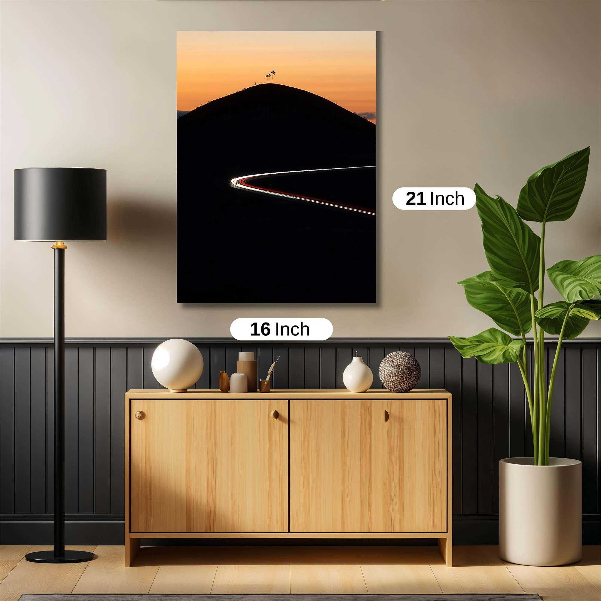 Sunset Serenity Safe Wall Magnetic / M