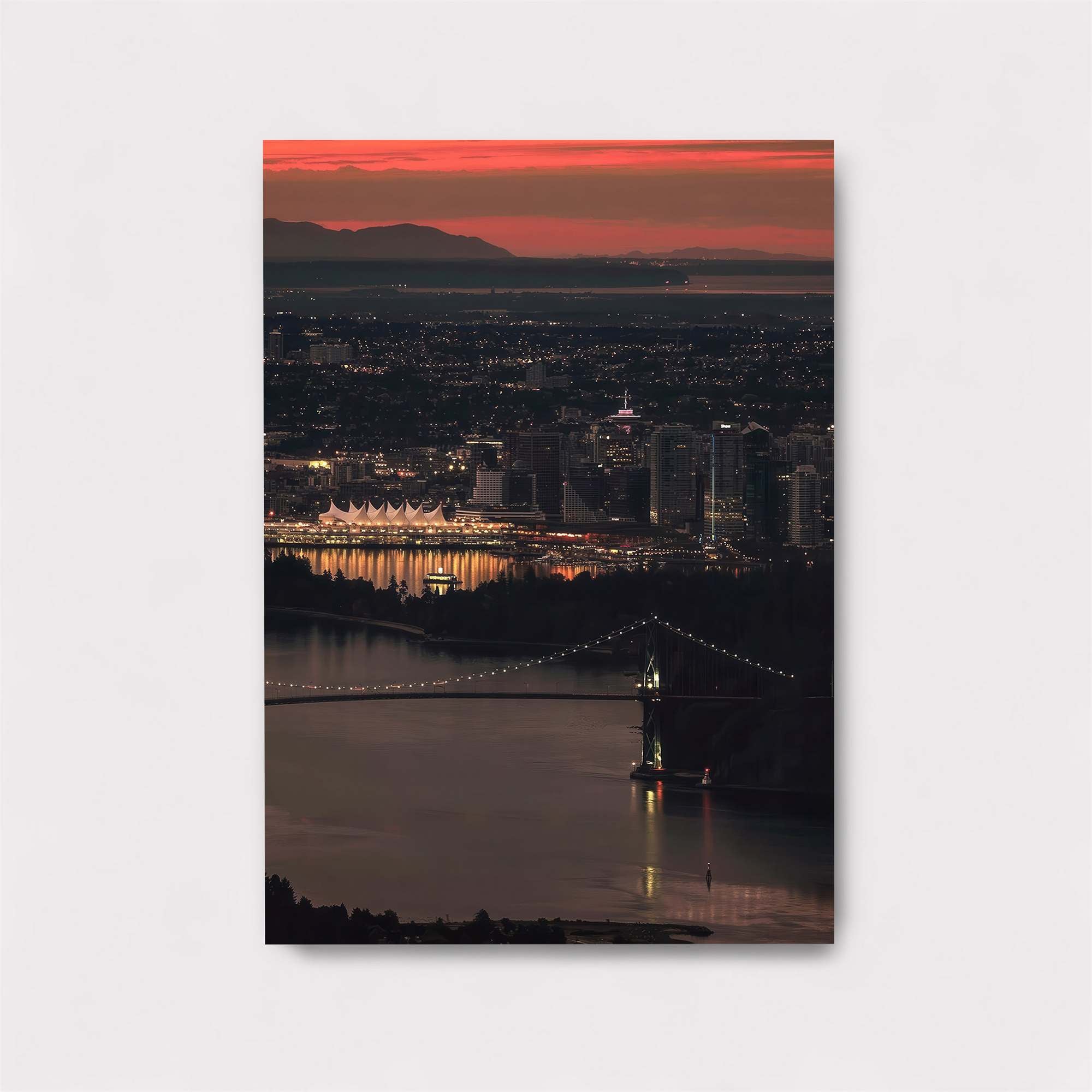 Vancouver Twilight Safe Wall Magnetic / M