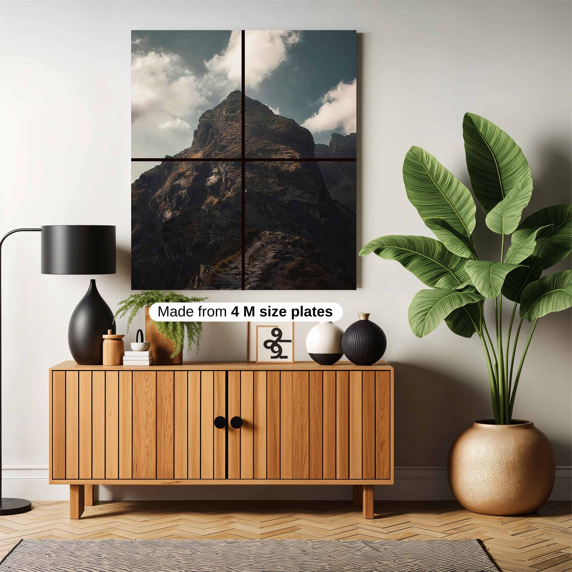 Mountain Serene Safe Wall Magnetic / M