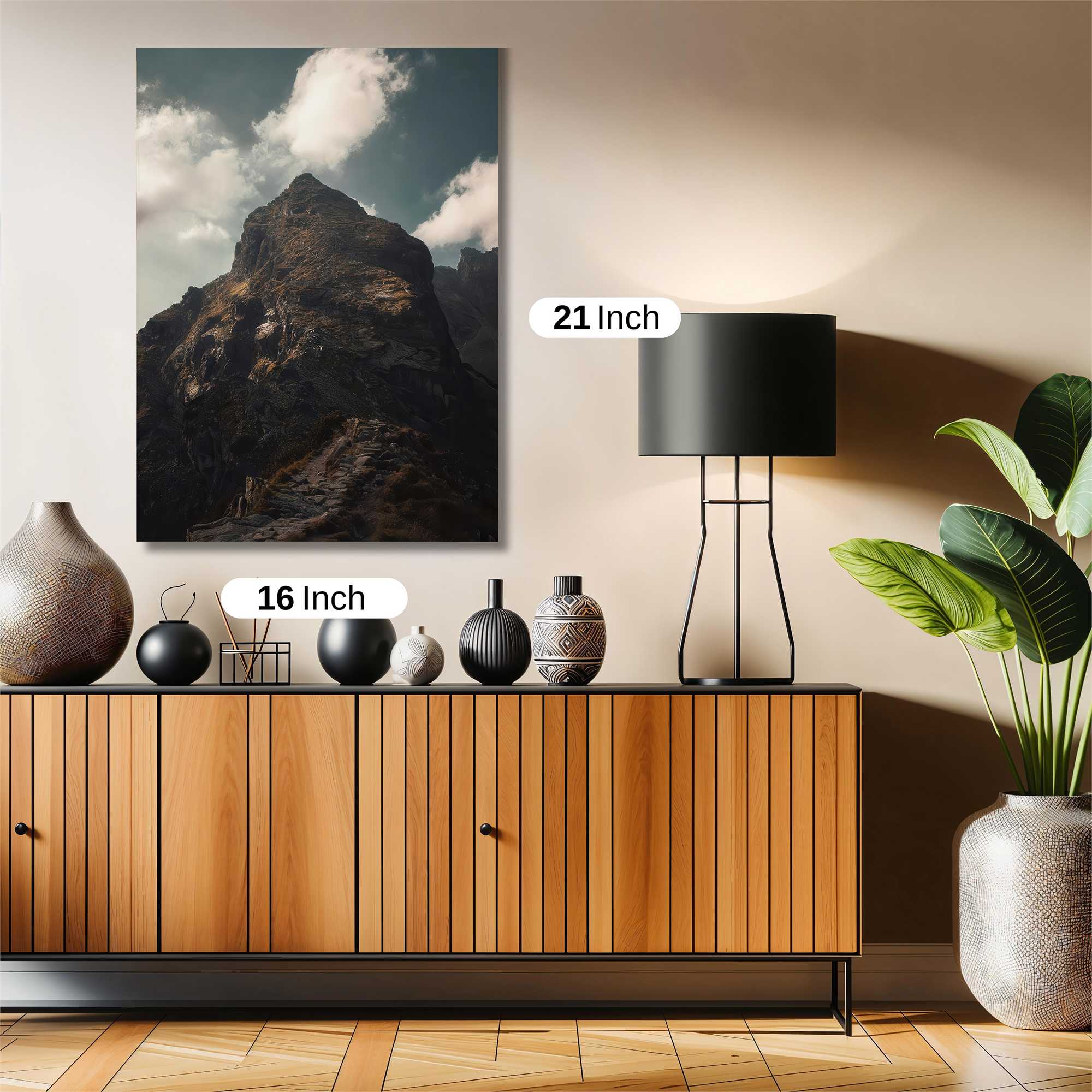 Mountain Serene Safe Wall Magnetic / M