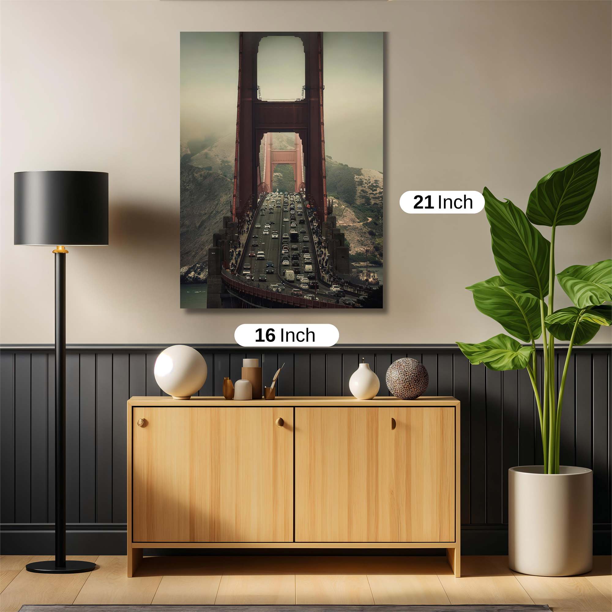 GoldenGate Gloomy Safe Wall Magnetic / M