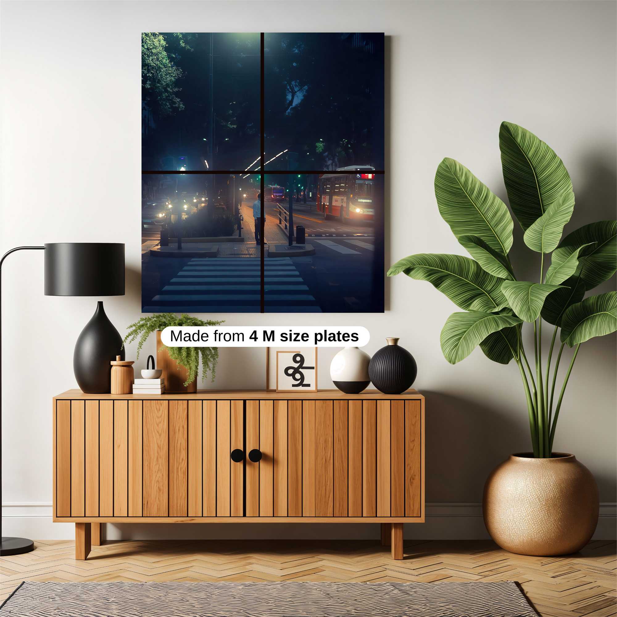 Night Crossing Safe Wall Magnetic / M