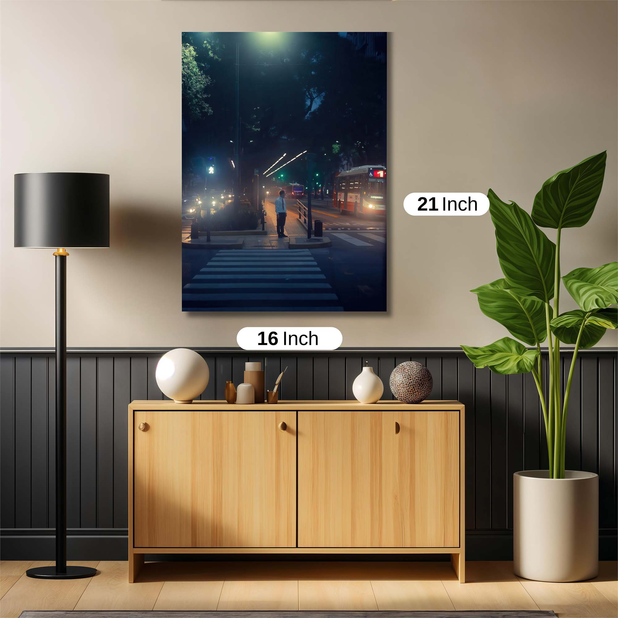 Night Crossing Safe Wall Magnetic / M