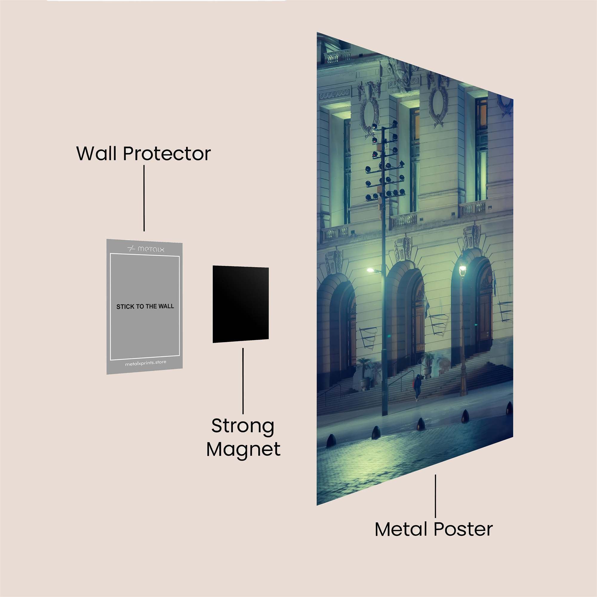 Facade Mystery Safe Wall Magnetic / M