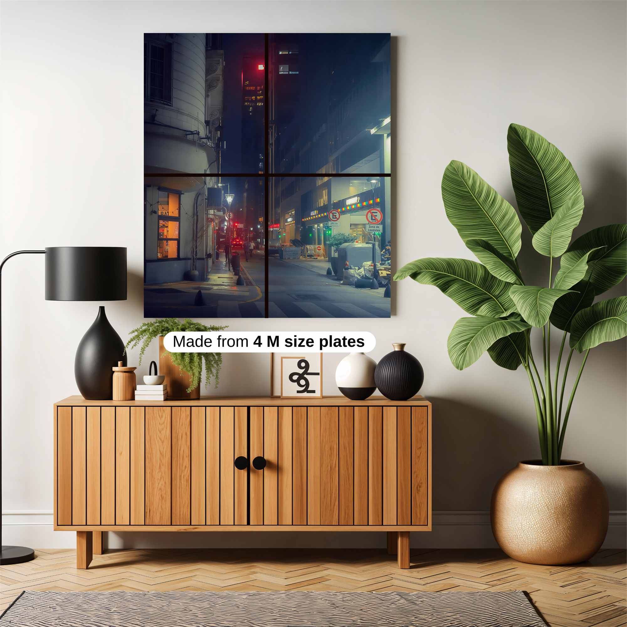 Neon Serenity Safe Wall Magnetic / M