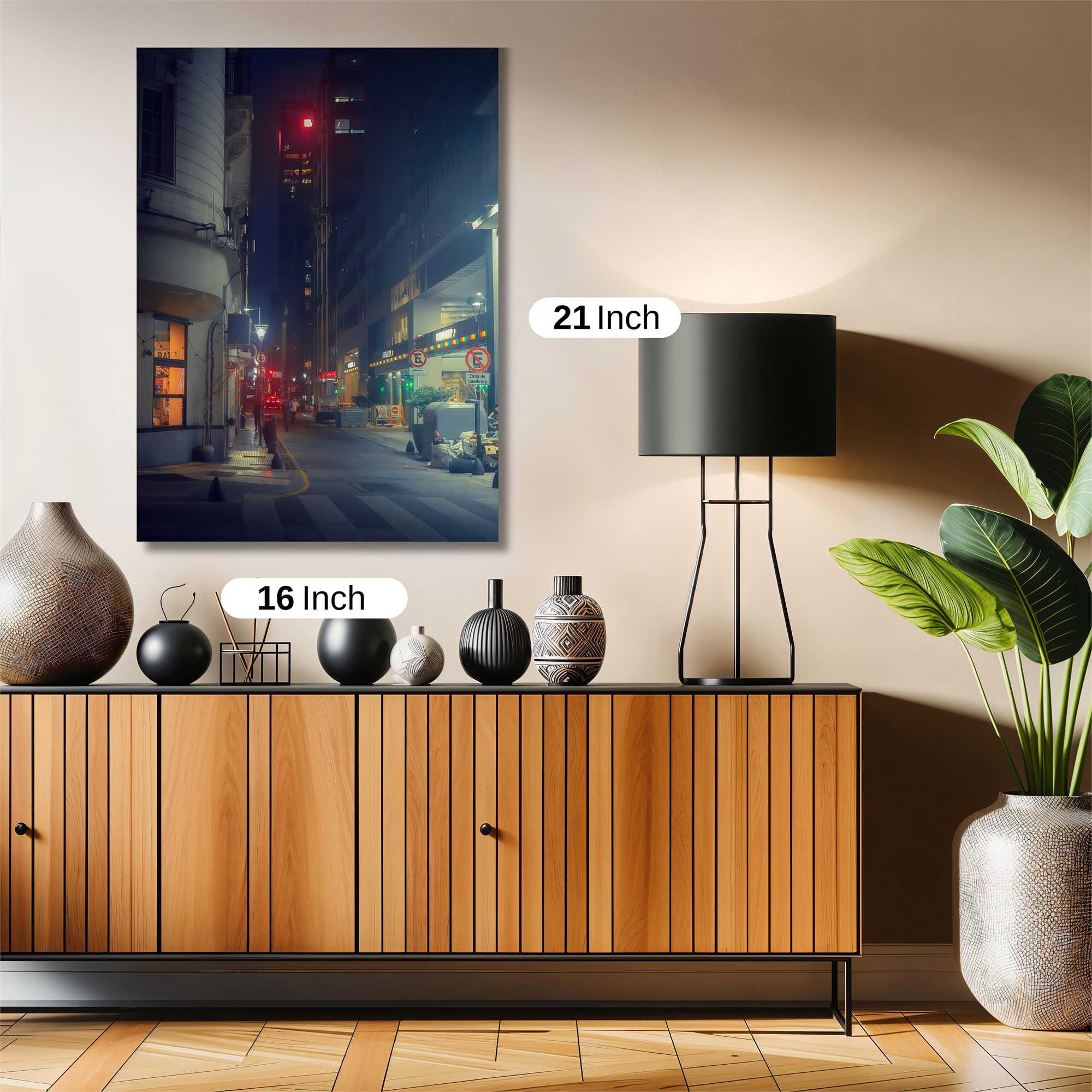 Neon Serenity Safe Wall Magnetic / M