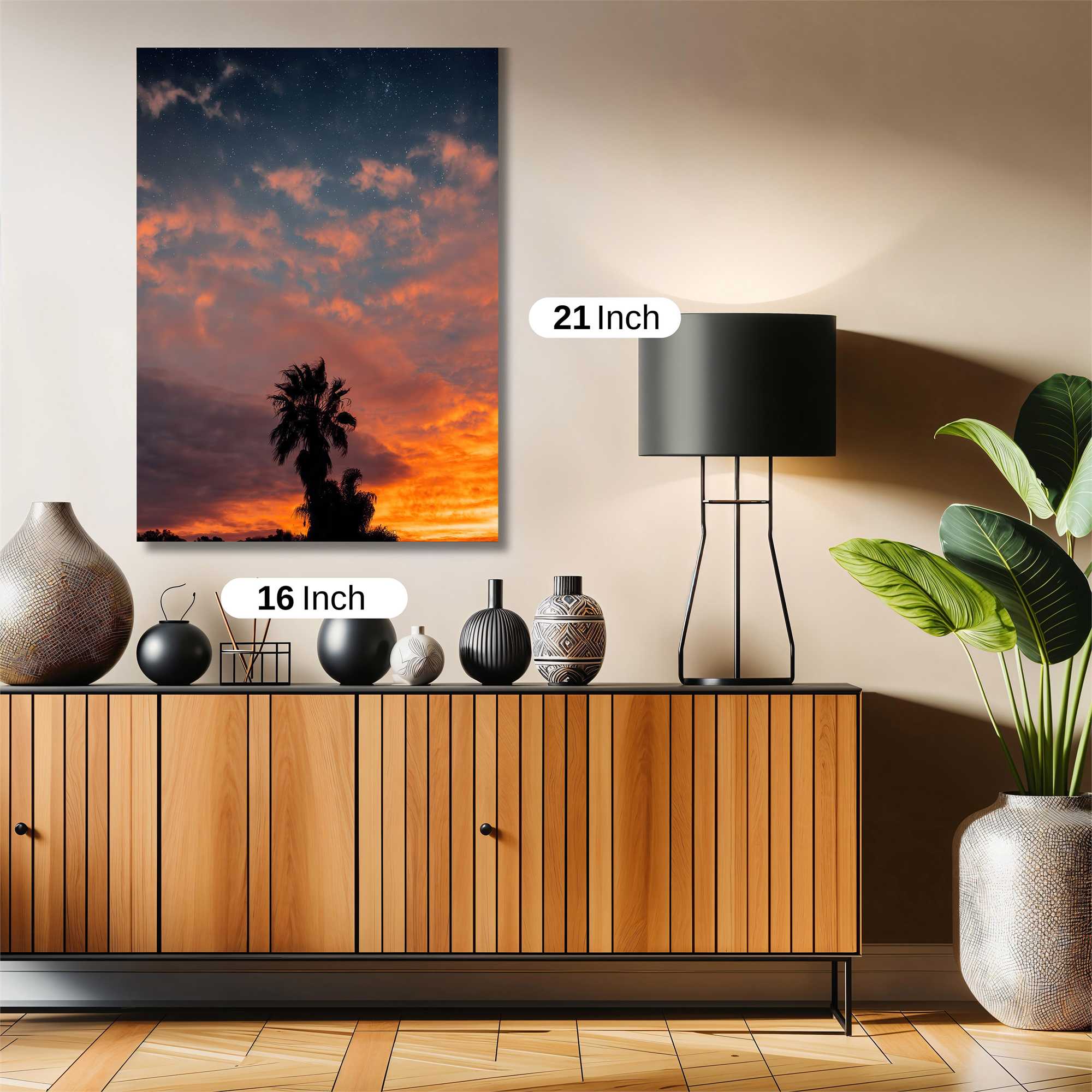 Palm Serenity Safe Wall Magnetic / M