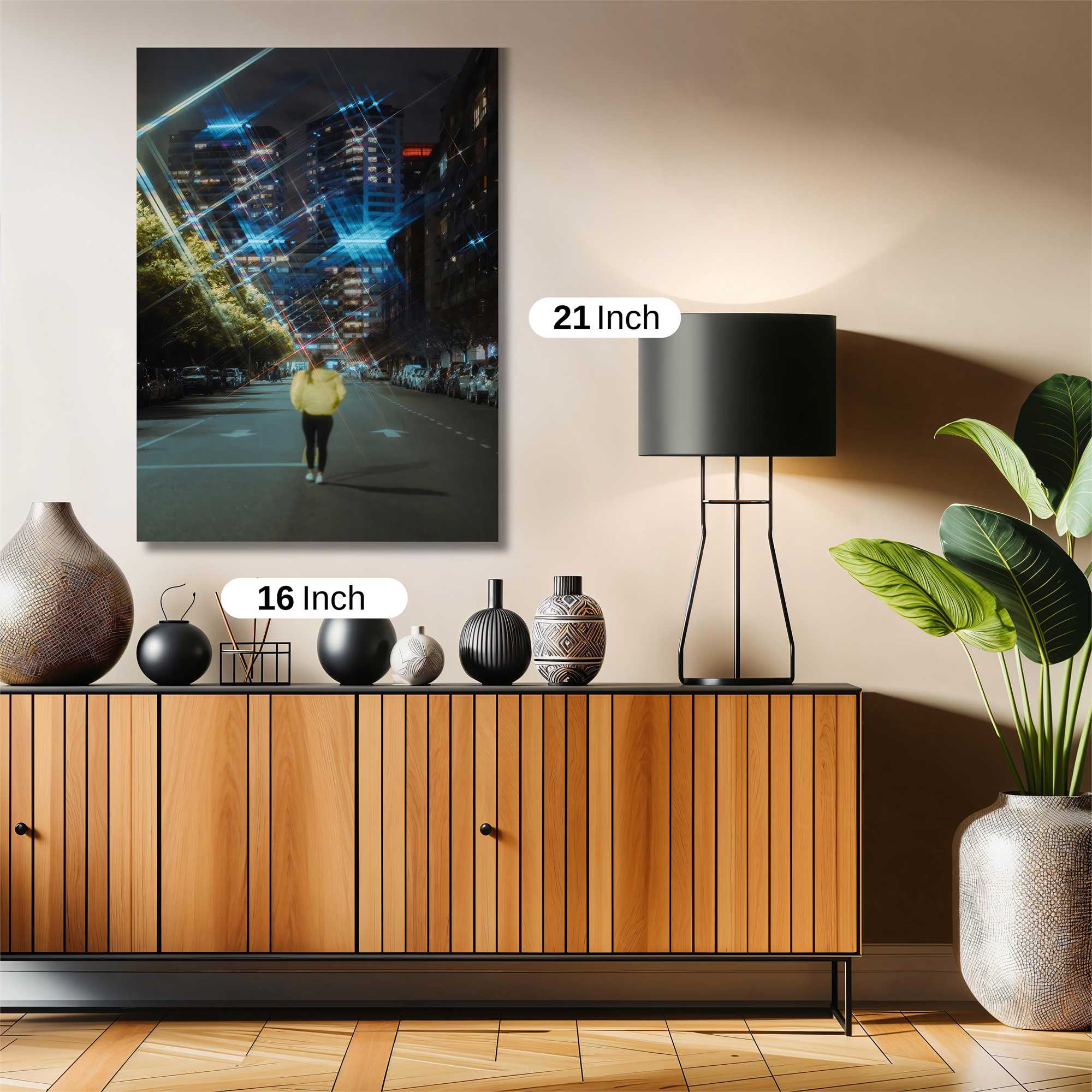 City Dreamscape Safe Wall Magnetic / M