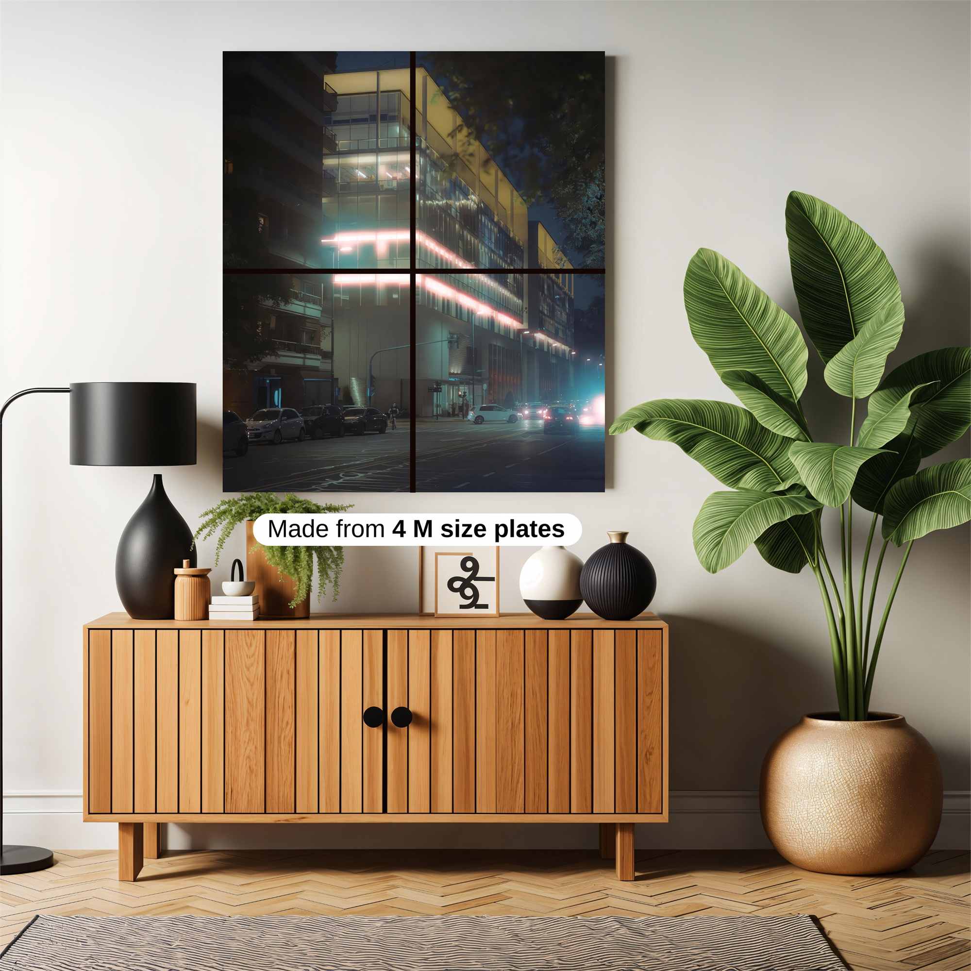 Neon Serenity Safe Wall Magnetic / M