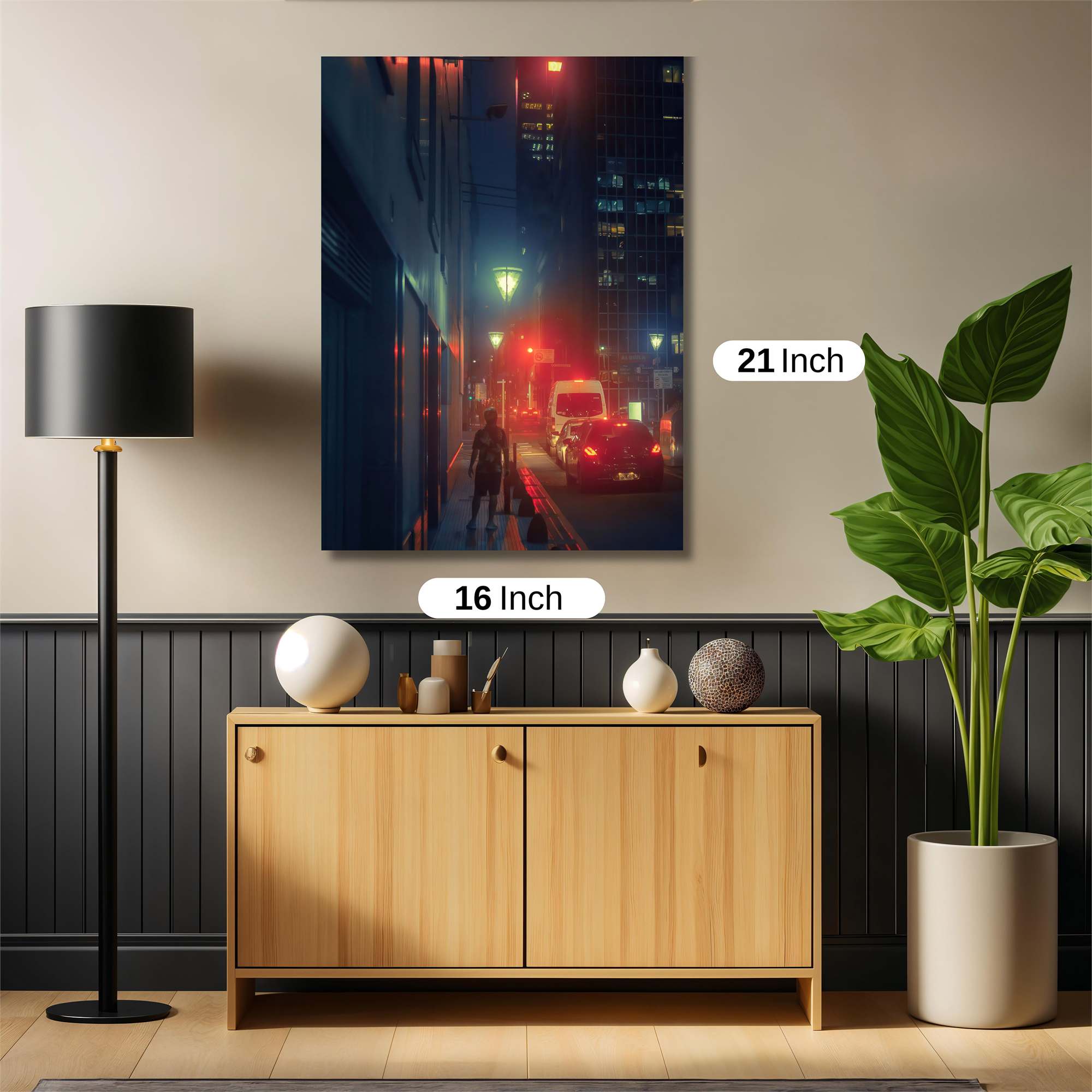City Glow Safe Wall Magnetic / M