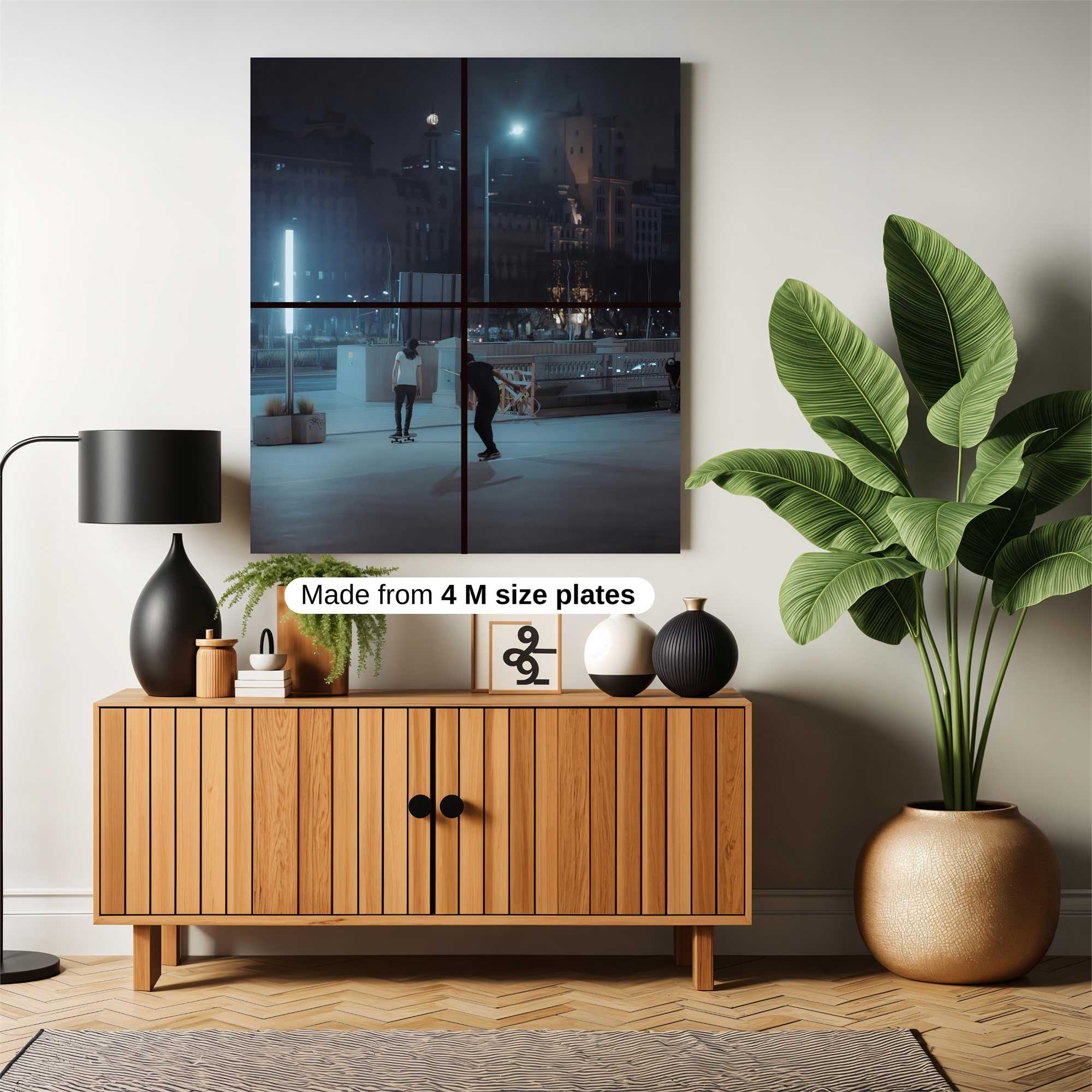 Night Skaters Safe Wall Magnetic / M
