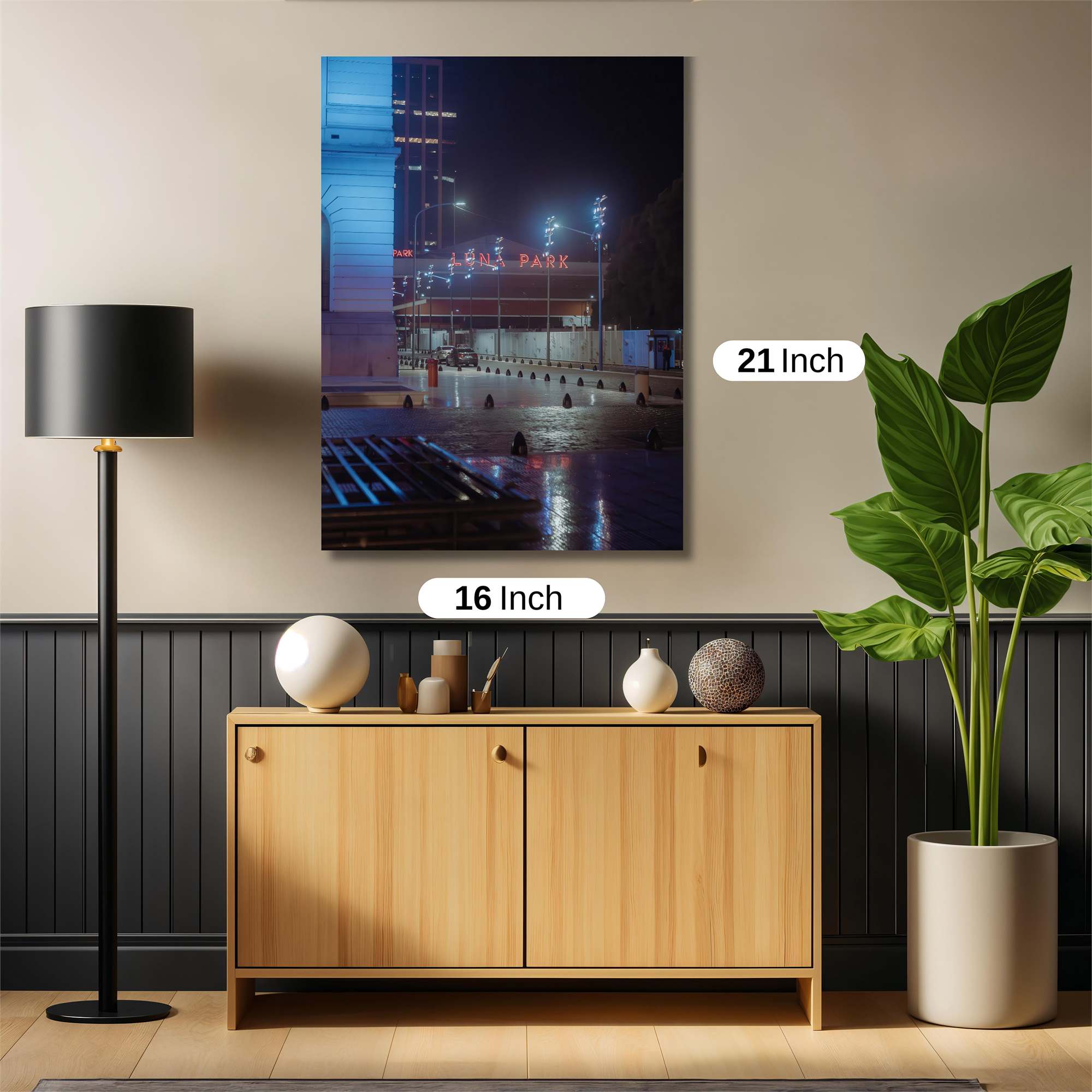 LunaPark Nocturnal Safe Wall Magnetic / M