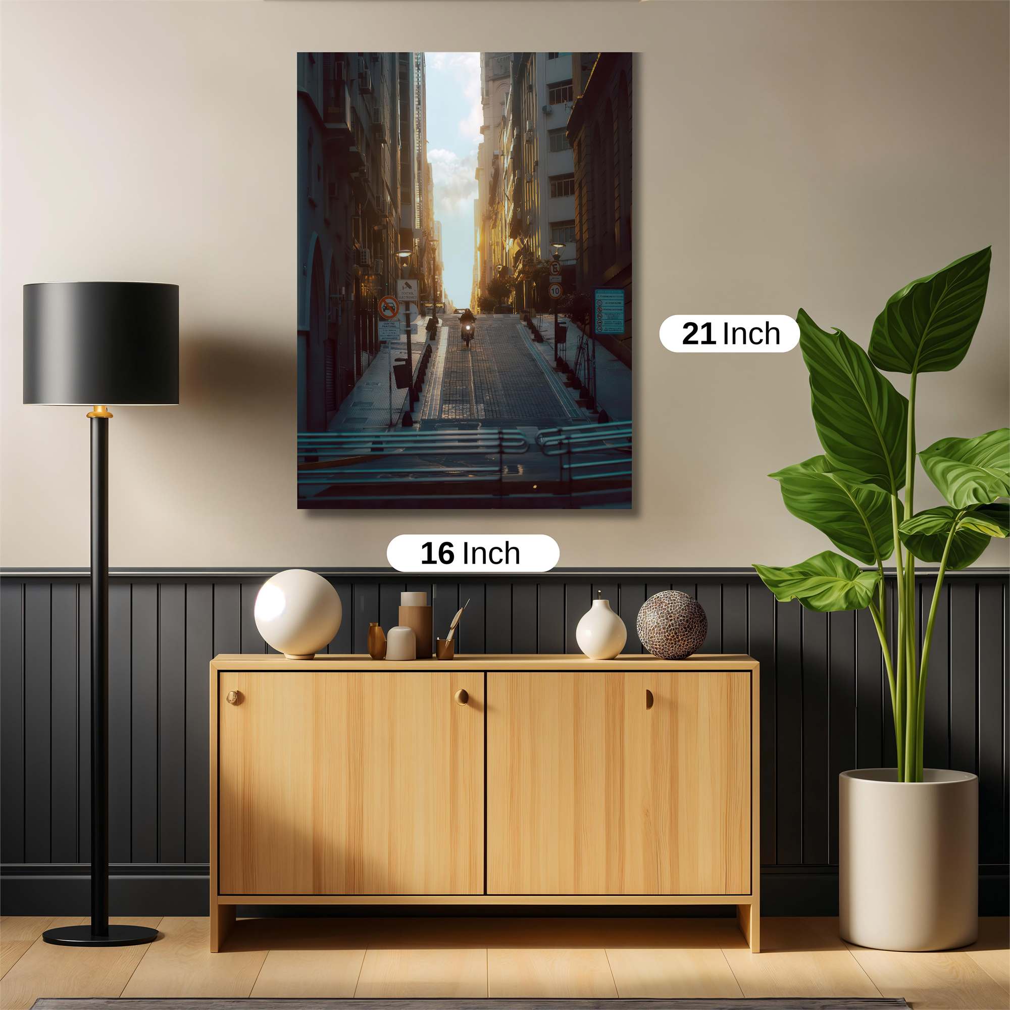 Urban Serenity Safe Wall Magnetic / M