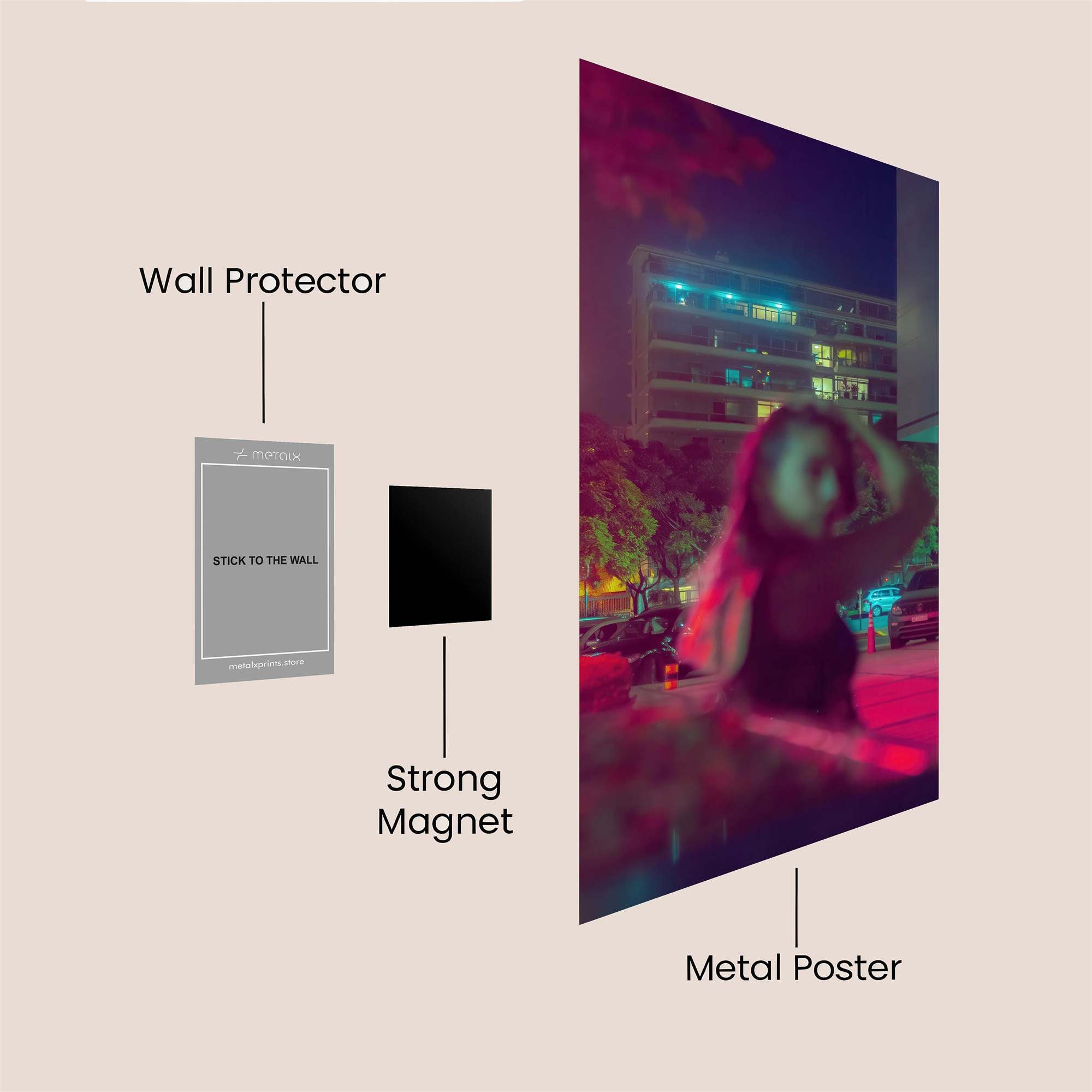Urban Mystery Safe Wall Magnetic / M