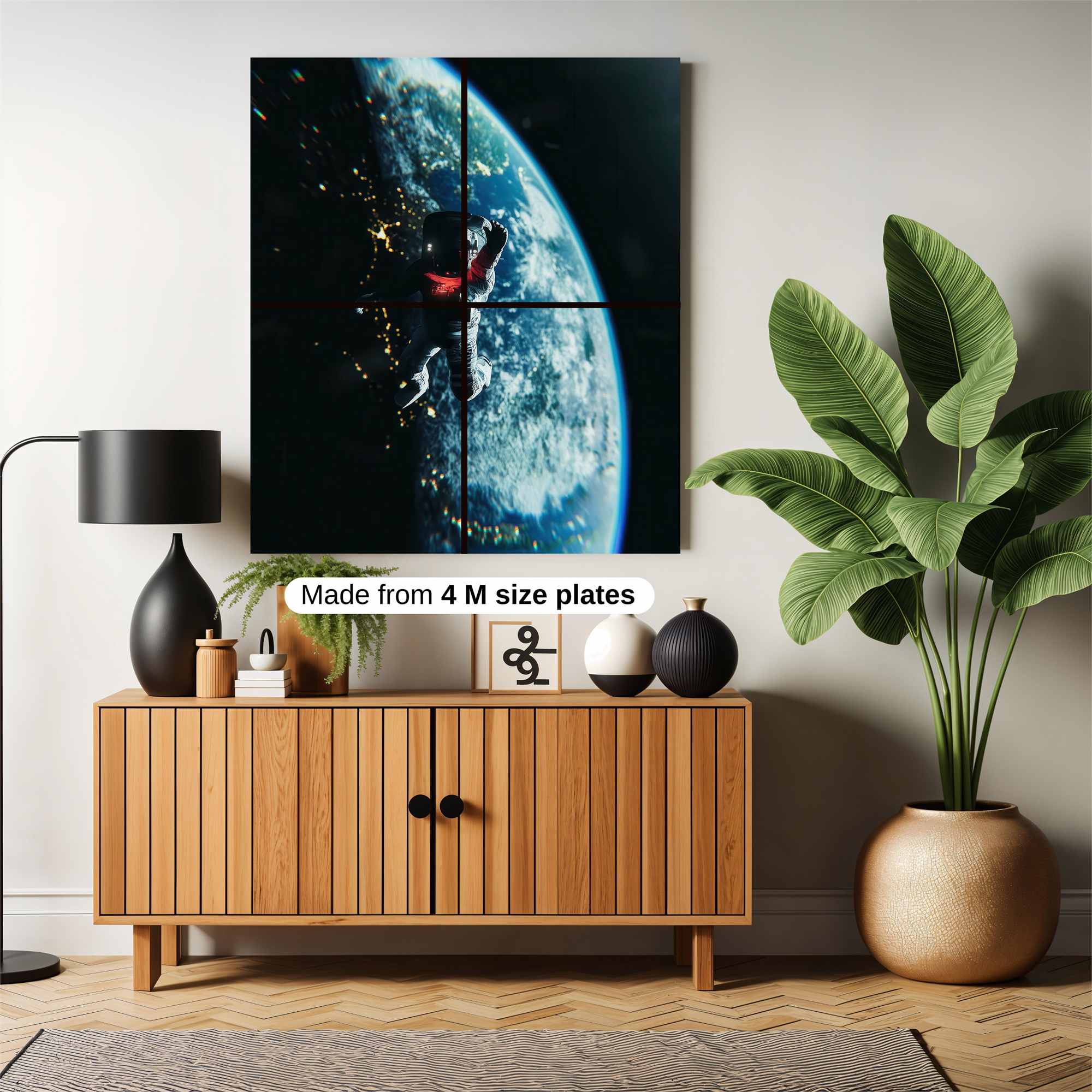 Astronaut Adrift Safe Wall Magnetic / M