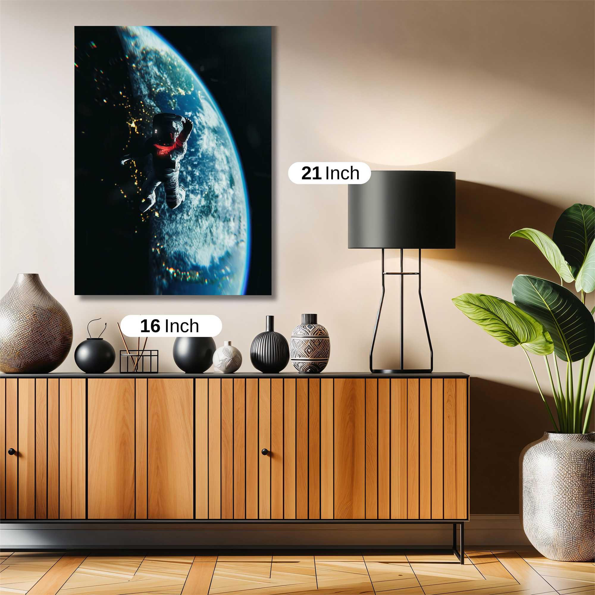 Astronaut Adrift Safe Wall Magnetic / M