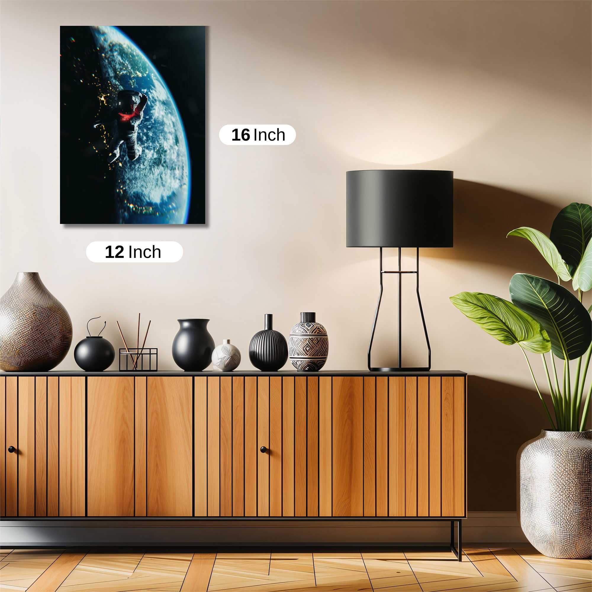 Astronaut Adrift Safe Wall Magnetic / M