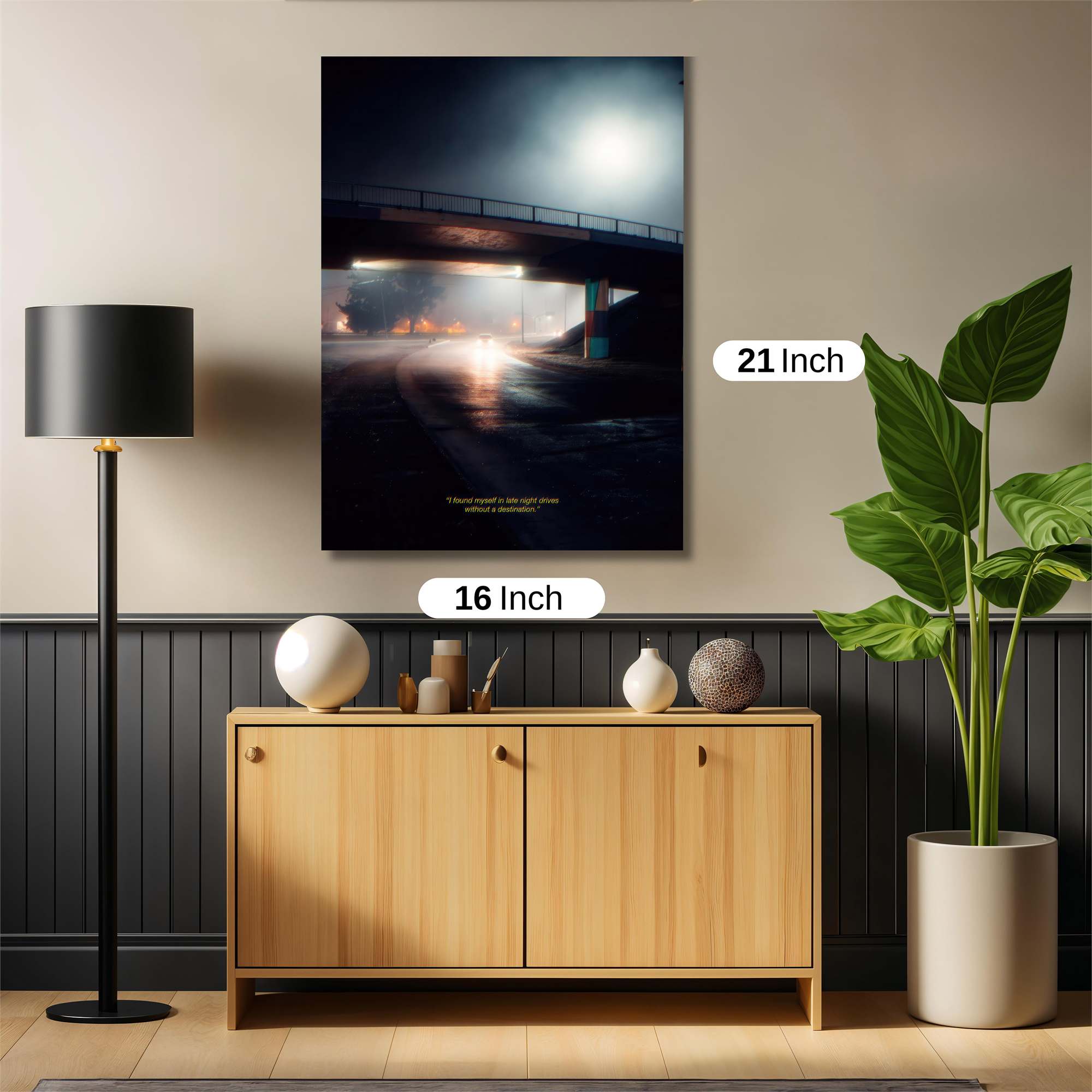 Moonlit Mystery Safe Wall Magnetic / M