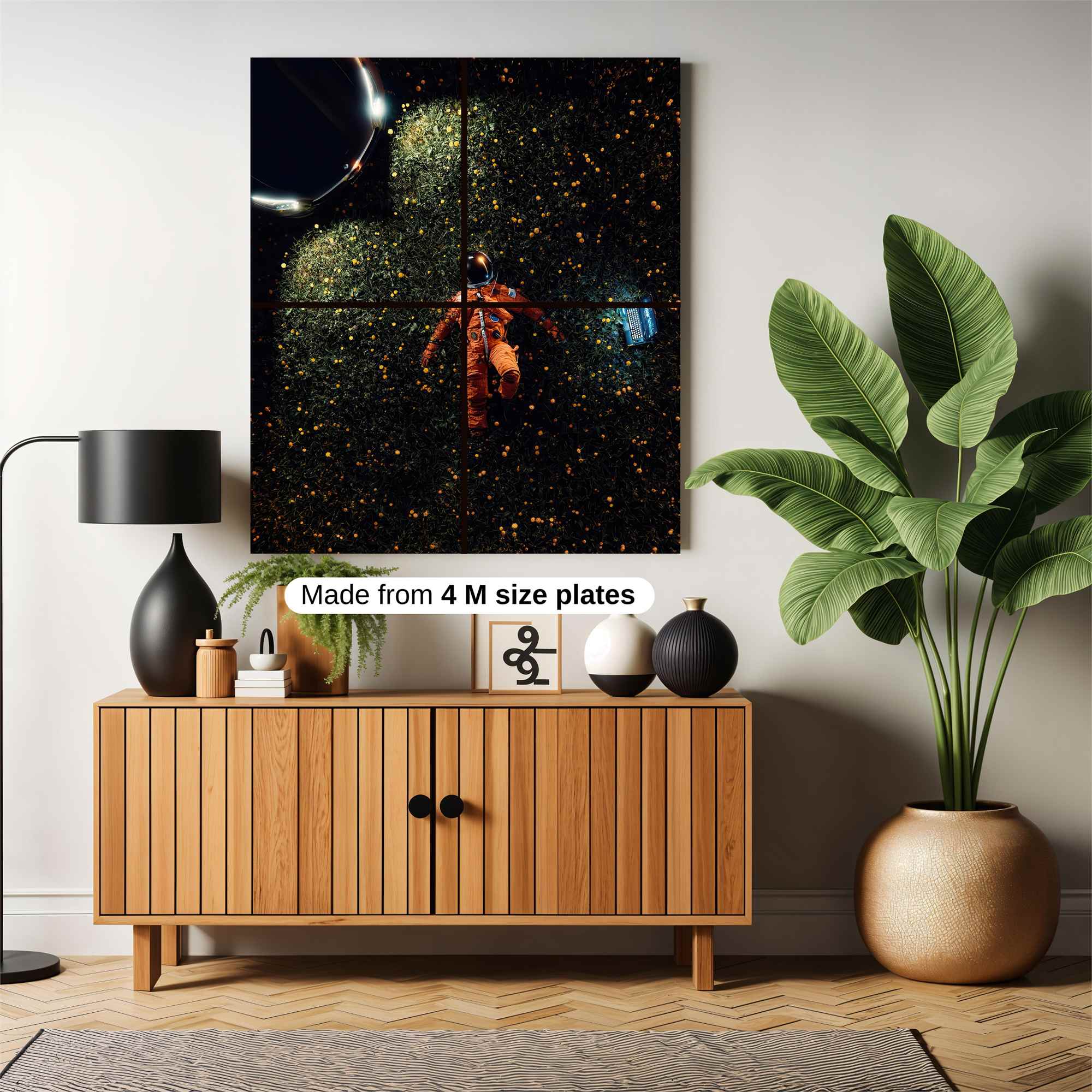 Astronaut Dreaming Safe Wall Magnetic / M