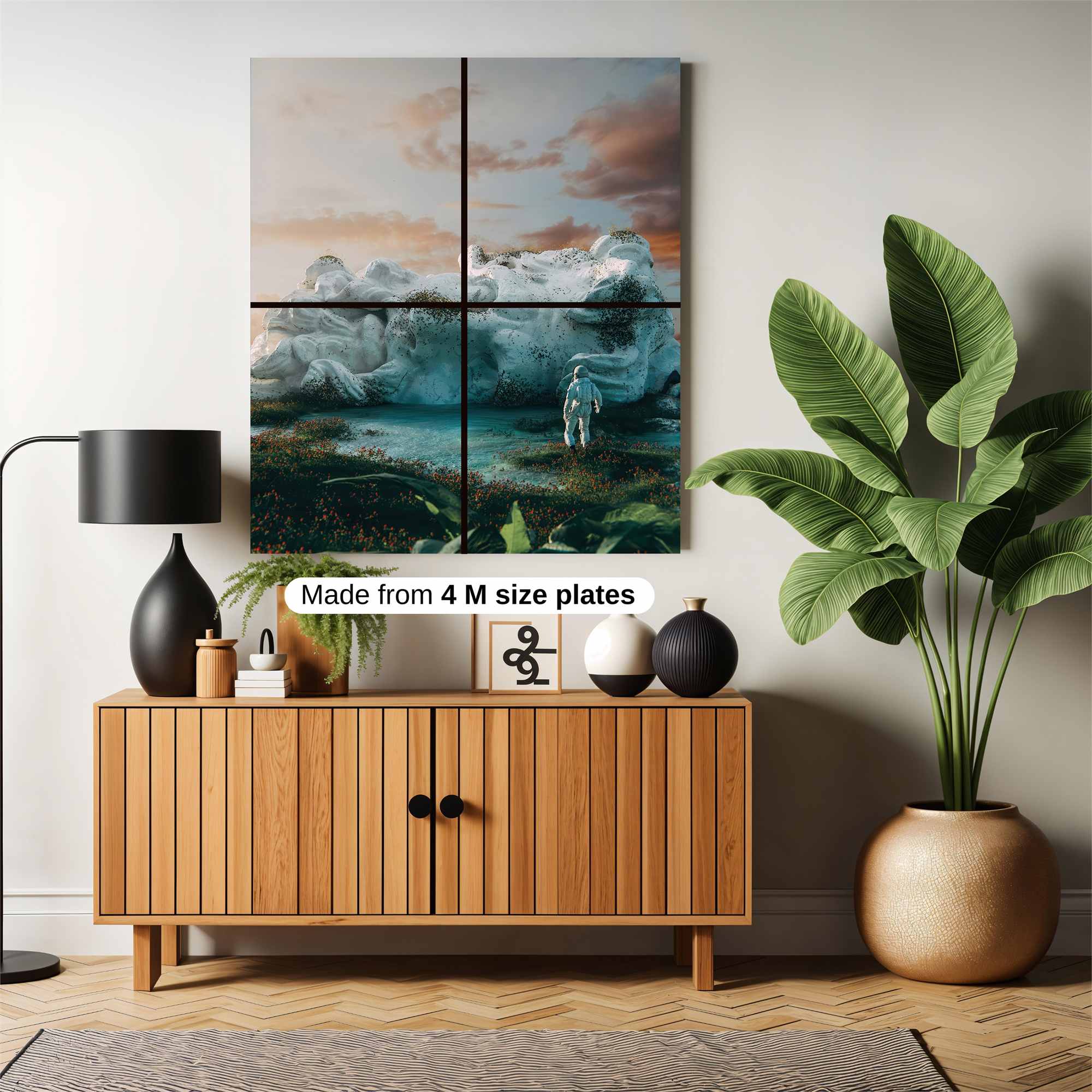 Statue Serene Safe Wall Magnetic / M