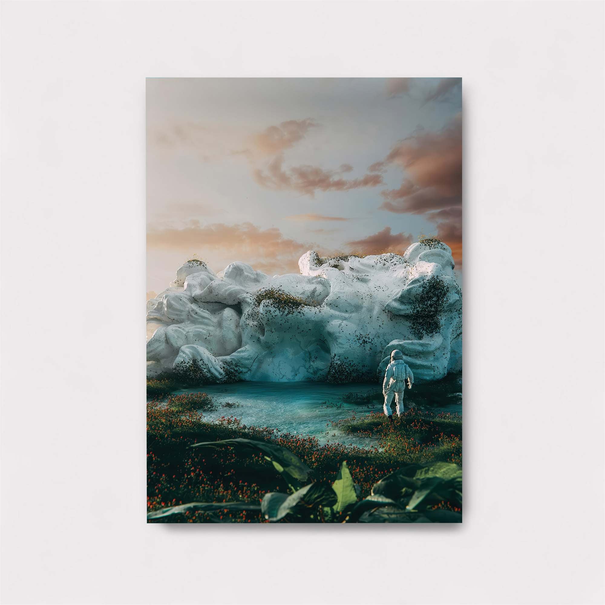 Statue Serene Safe Wall Magnetic / M