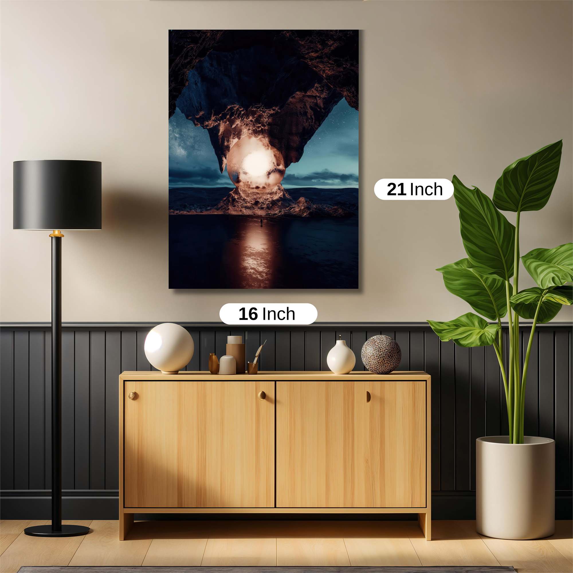 Cavernous Radiance Safe Wall Magnetic / M