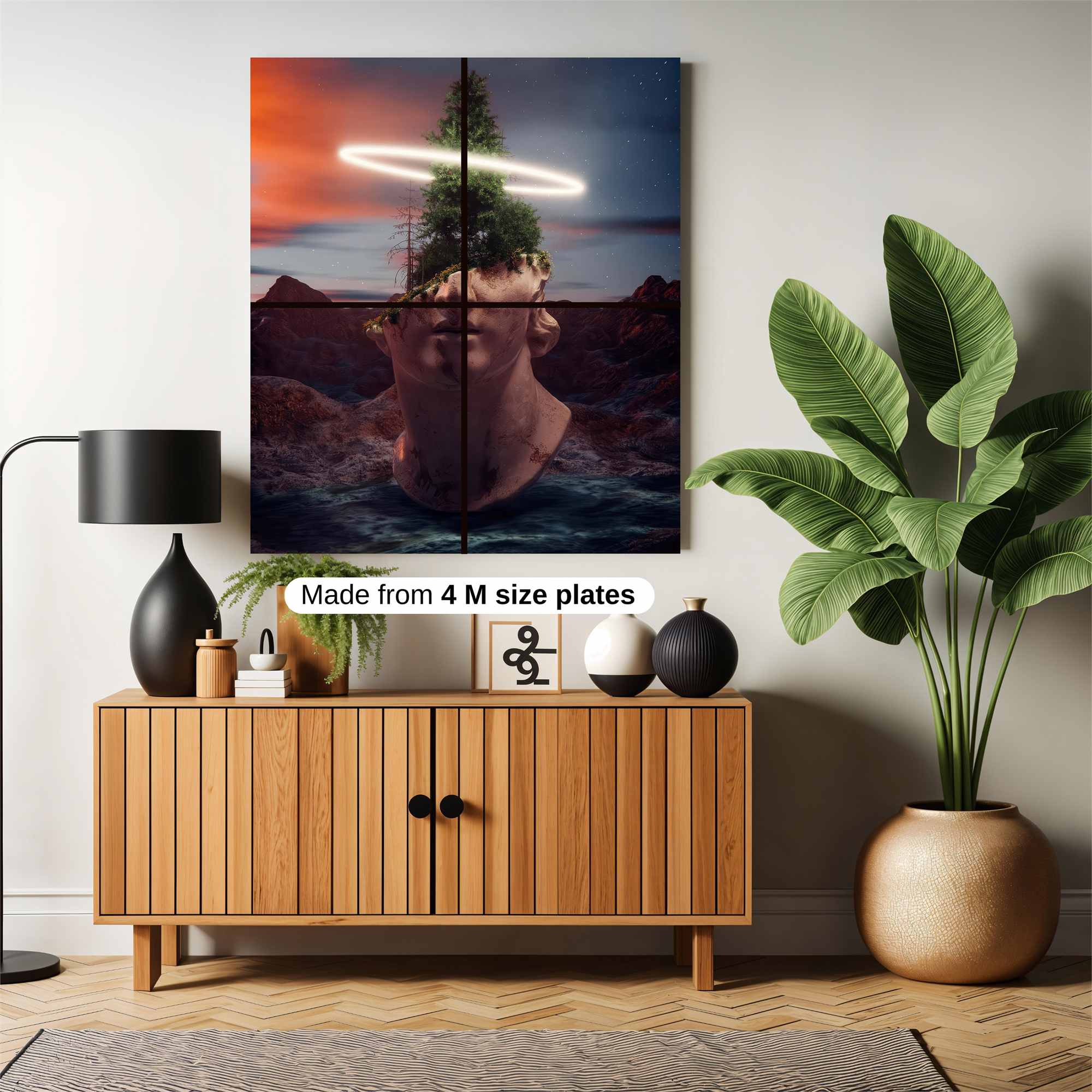 Nature Halo Safe Wall Magnetic / M